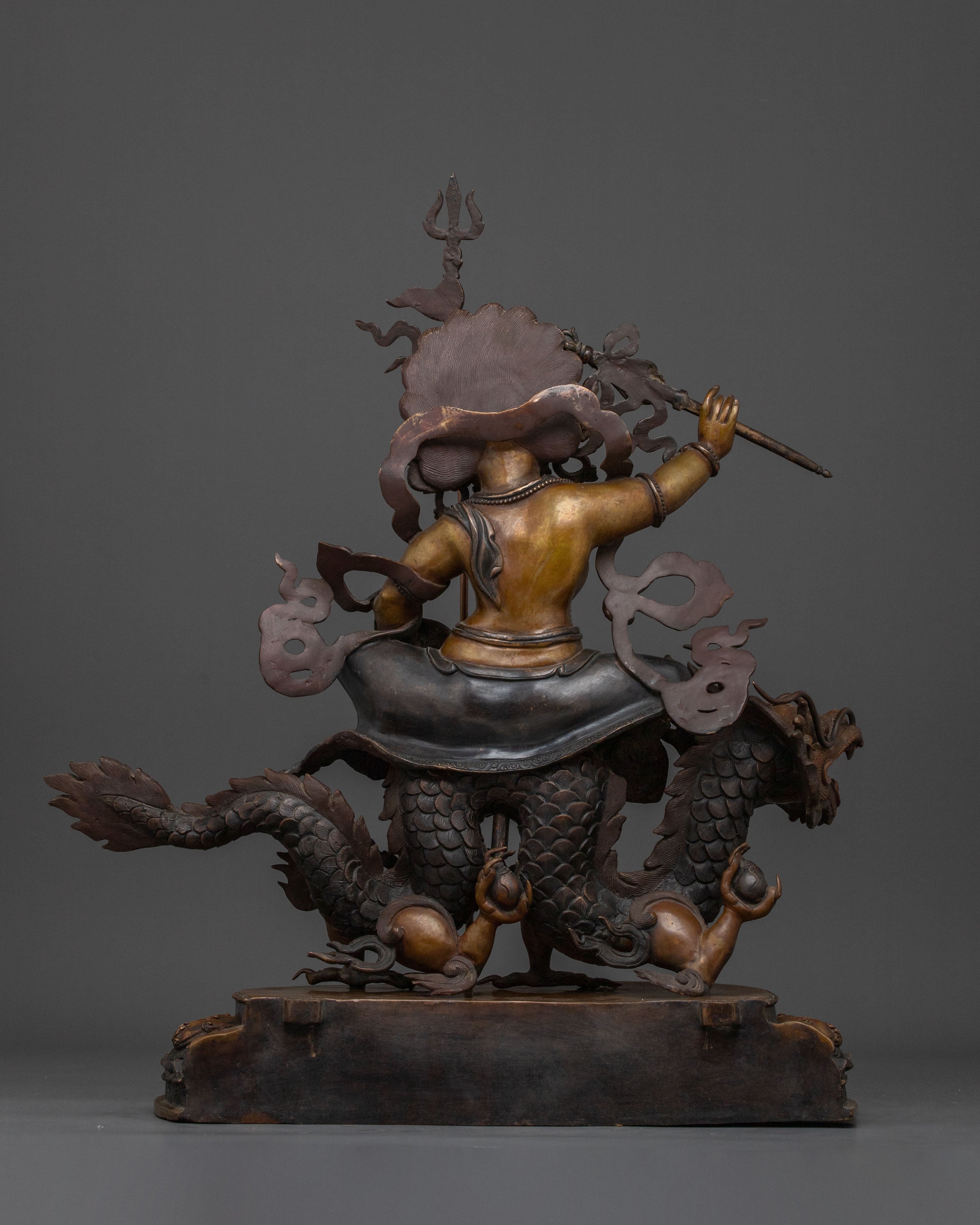 White Dzambhala Statue | Wealth God