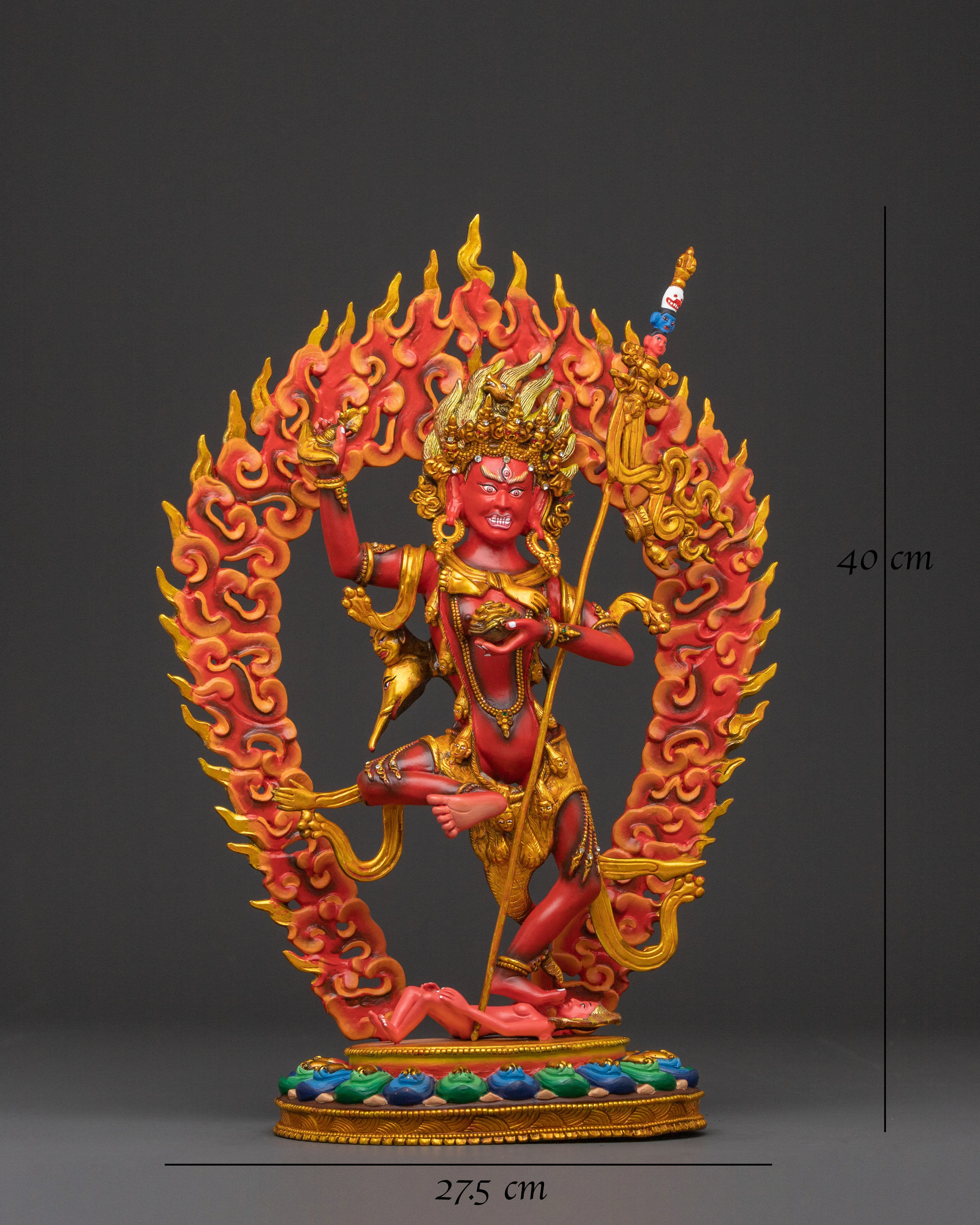 Guardian Troma Nagmo Spiritual Statue for Decor