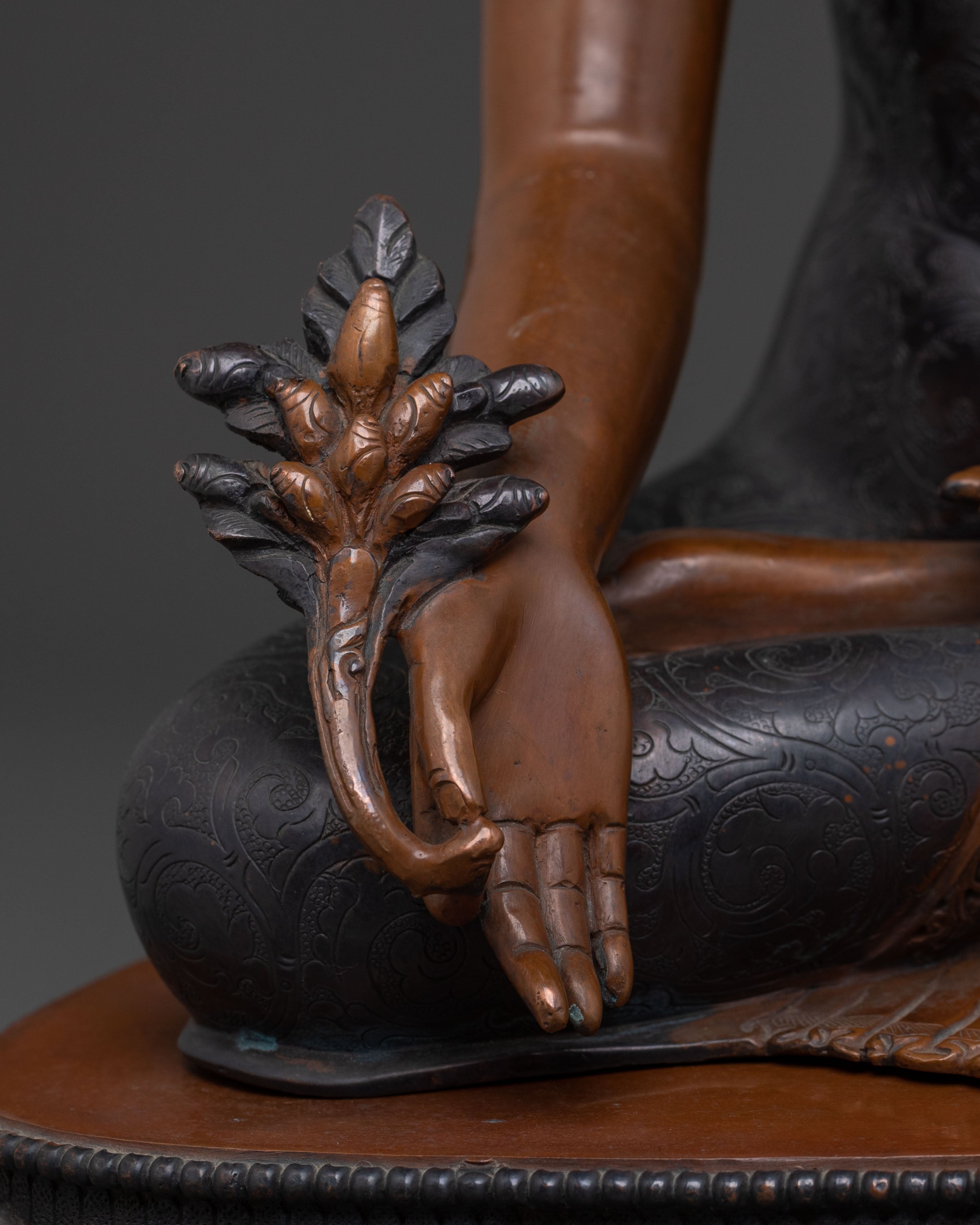 Medicine Buddha Statue | Tibetan Buddhist Healing Figurine