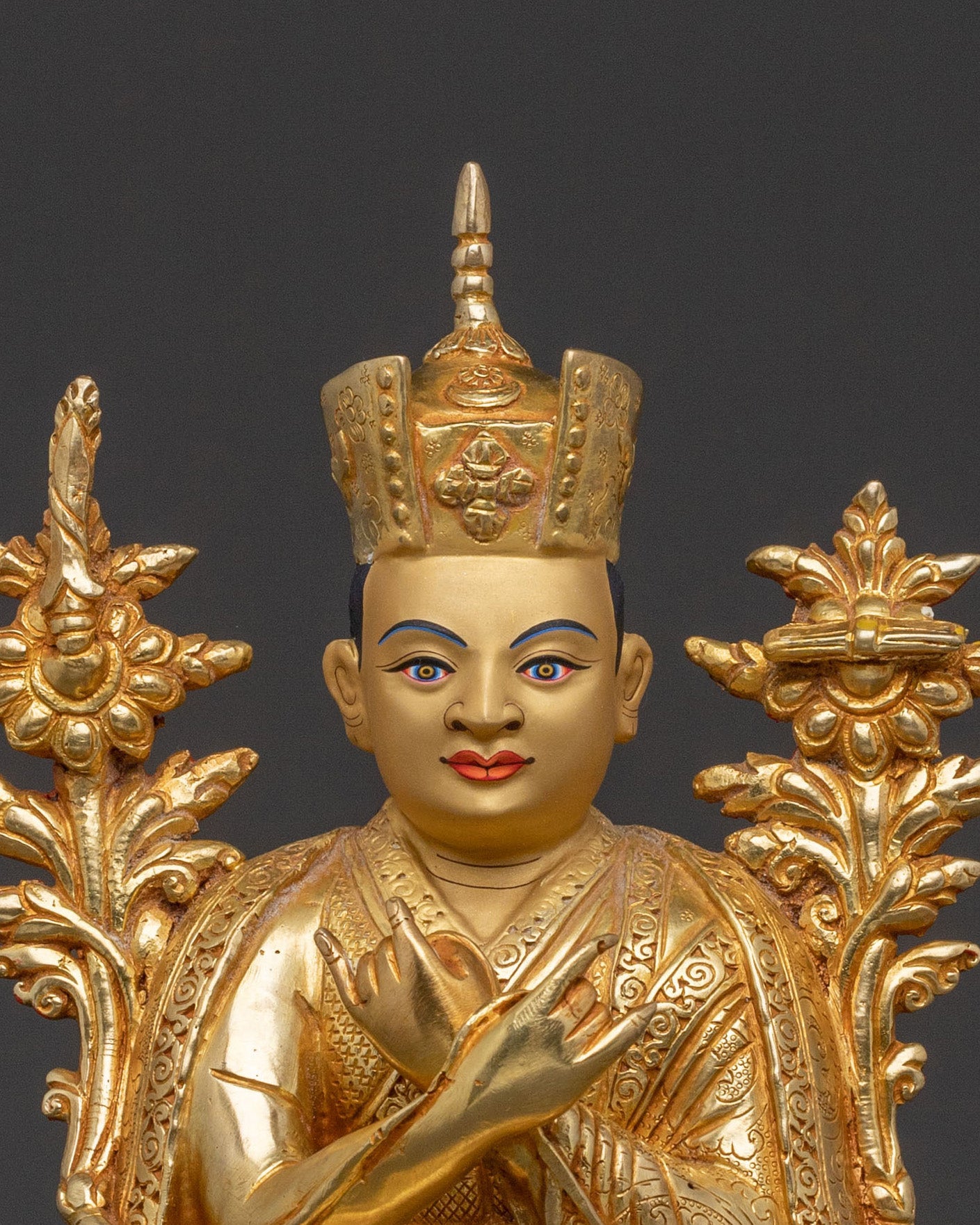 16th Karmapa Traditional Statue– Handcrafted Copper Sculpture