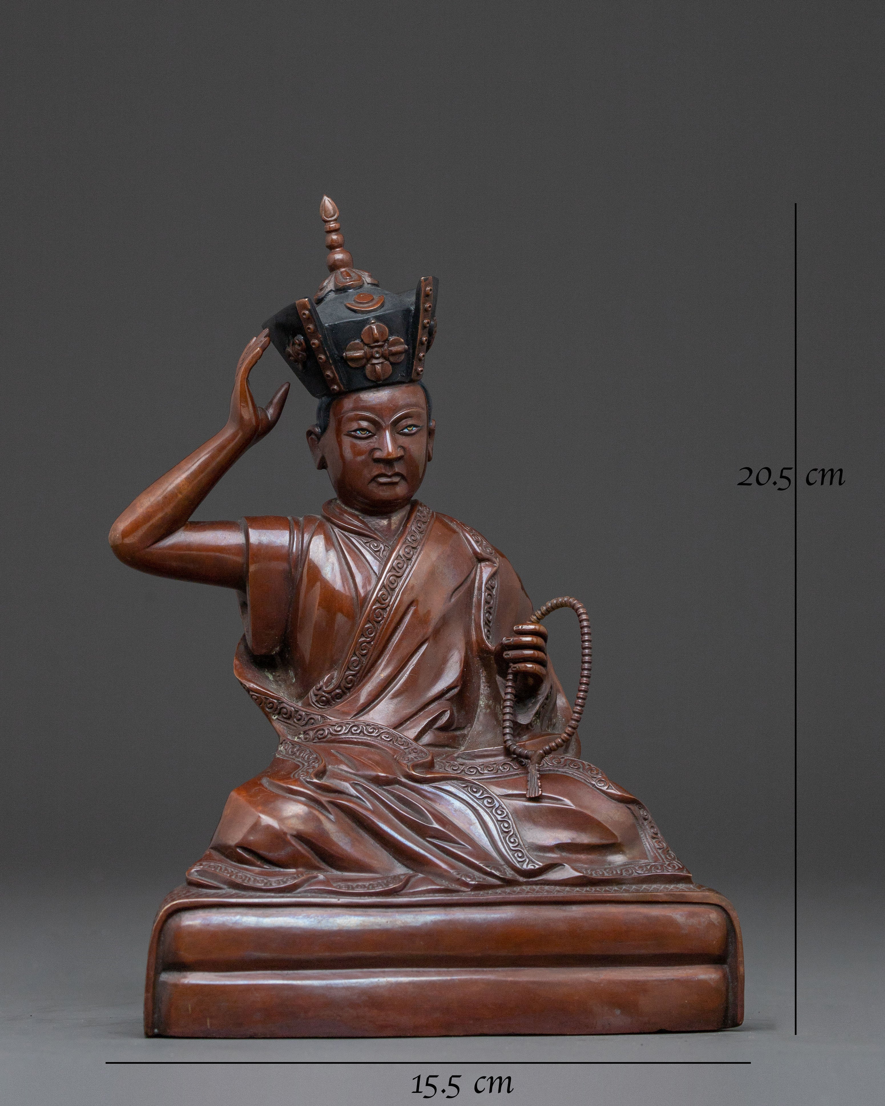 Karmapa Sacred Statue | Meditational Home Decor