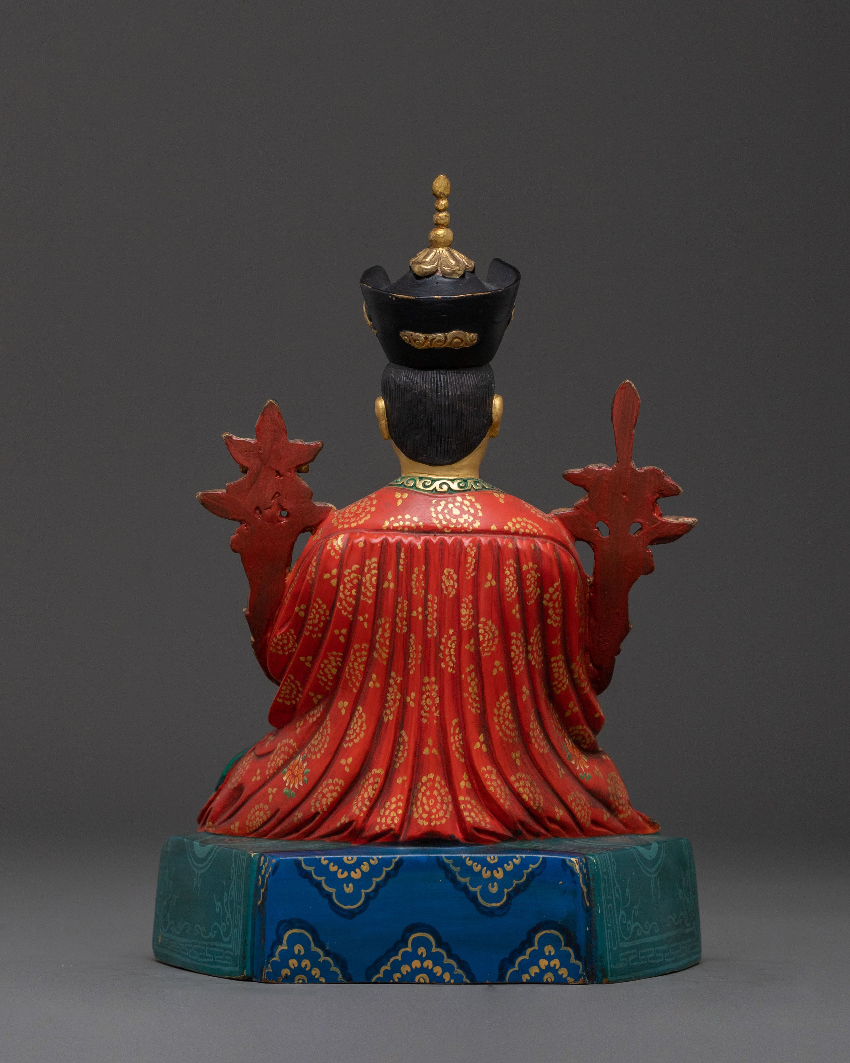16th Karmapa Handcrafted Statue | 24K Gold Gilded