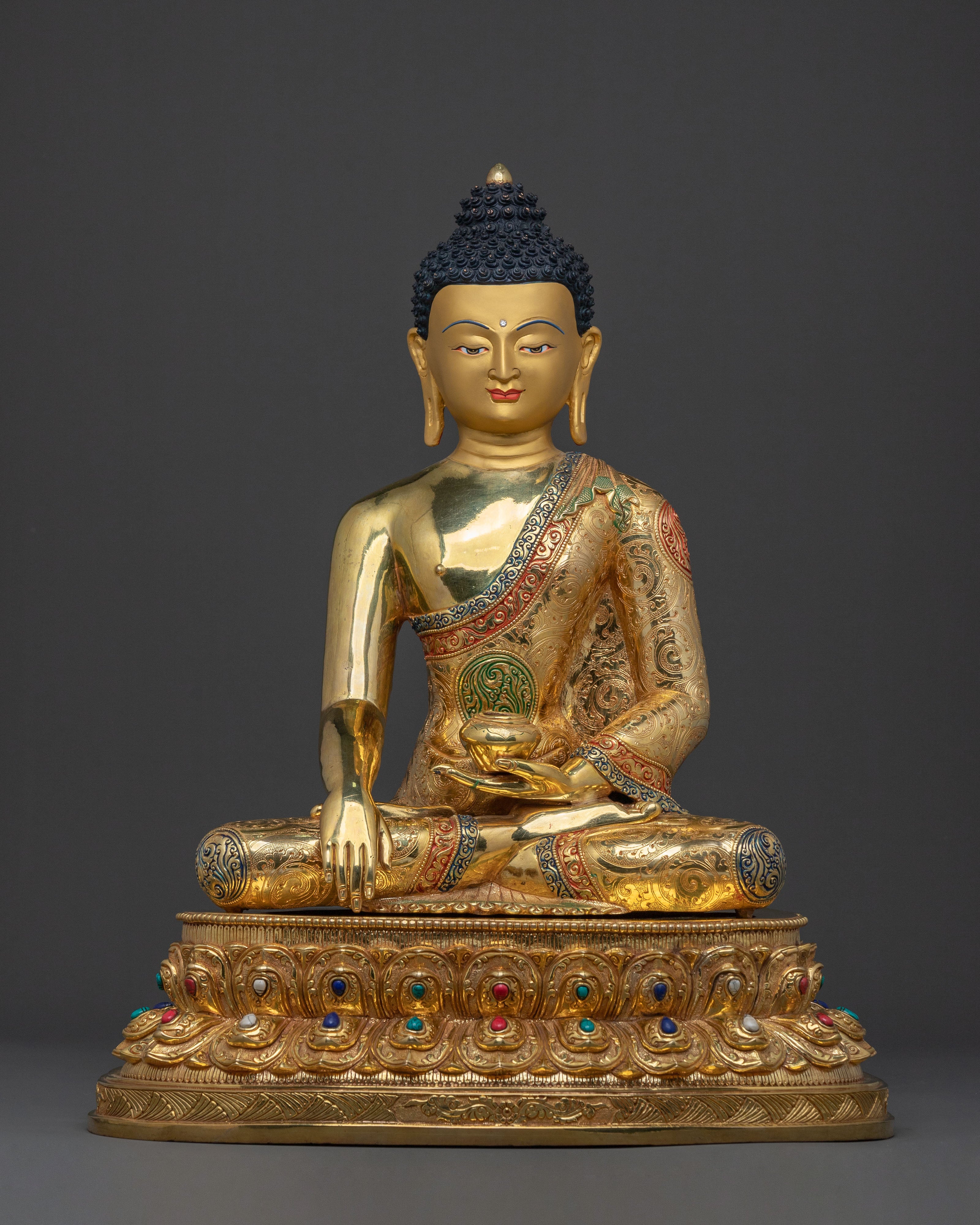 Handcrafted Shakyamuni Buddha Sacred Figure