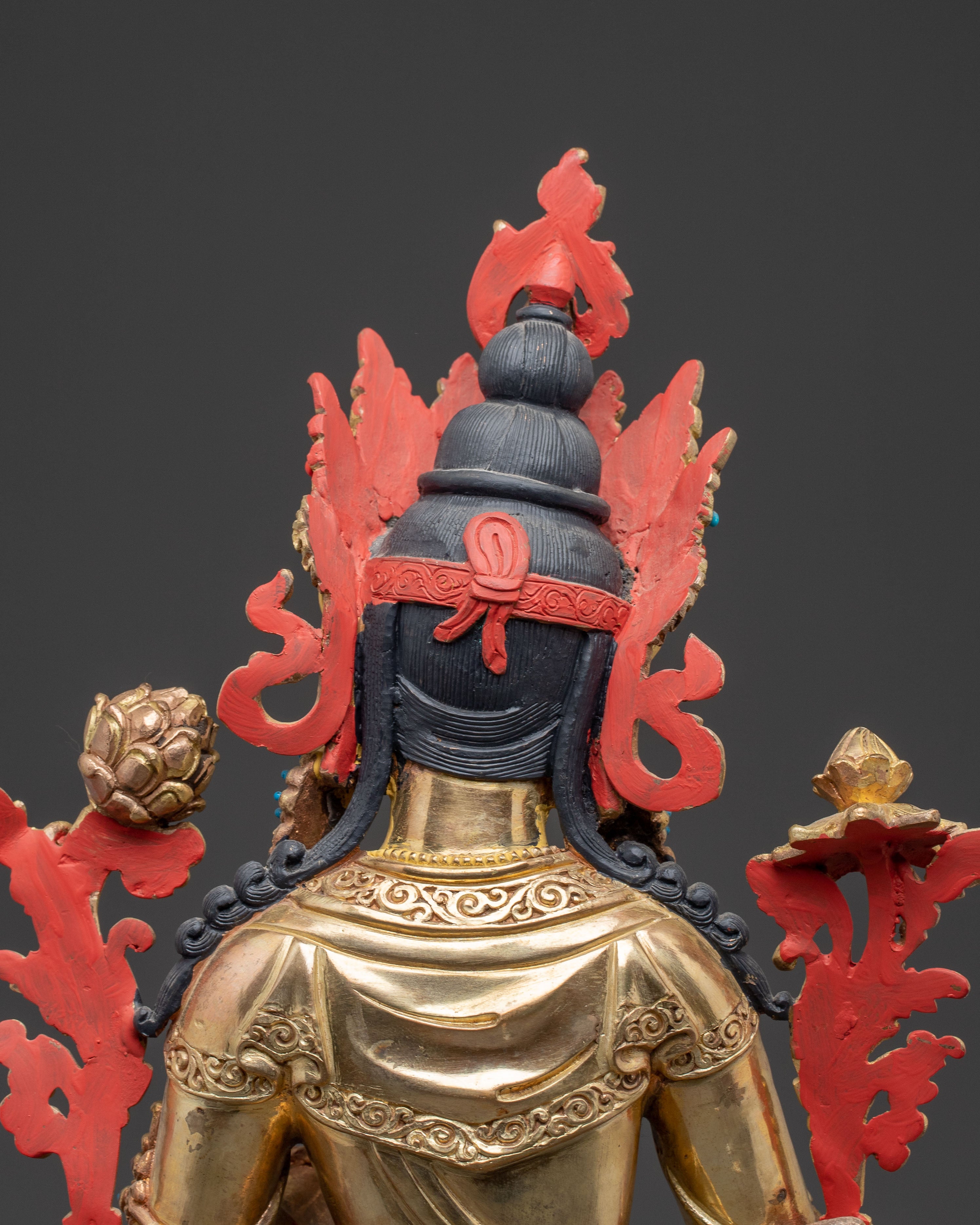 Divine Statue Of Seven Eyes White Tara | Goddess of Compassion