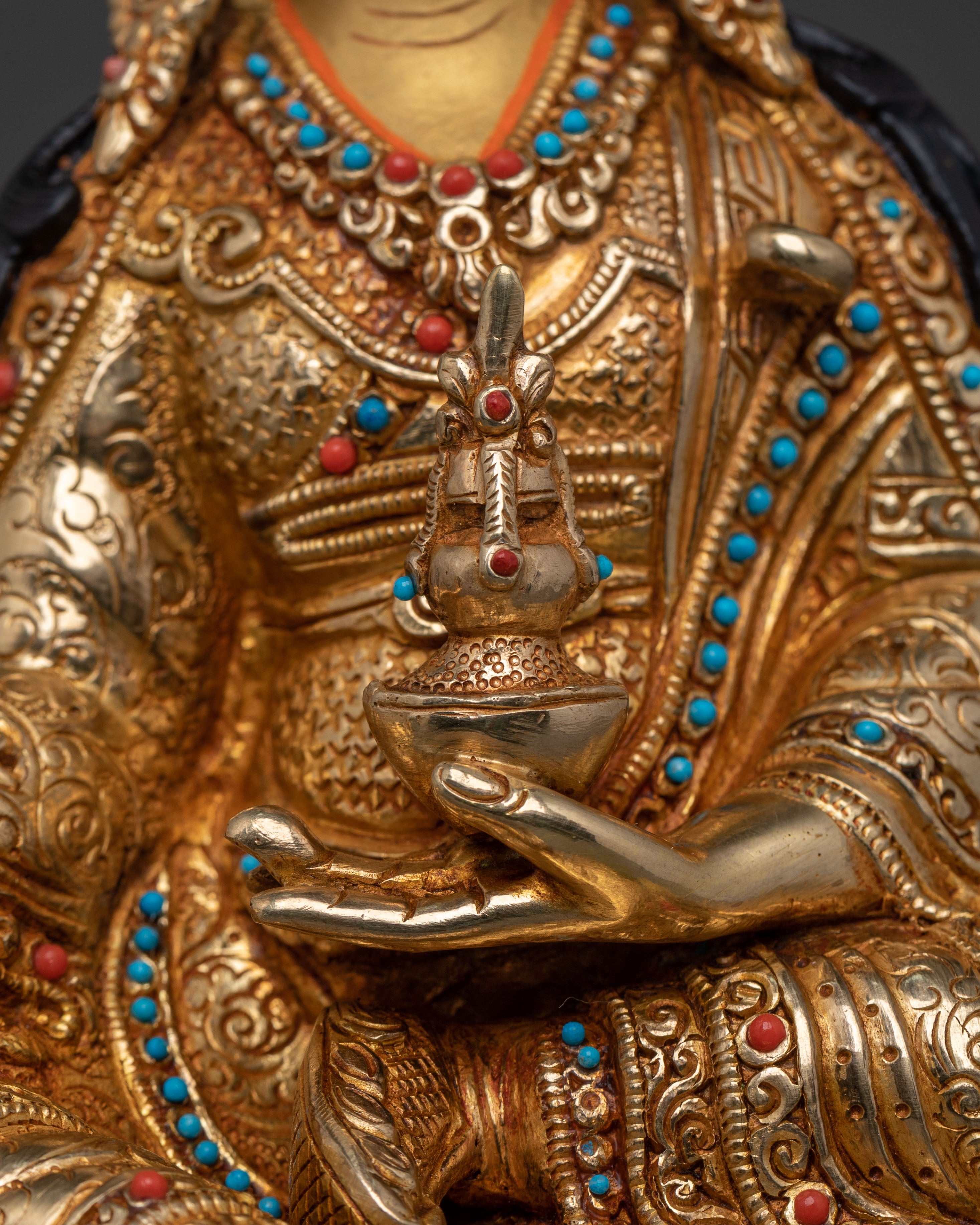 Guru Rinpoche Statue | Tibetan Buddhist Teacher