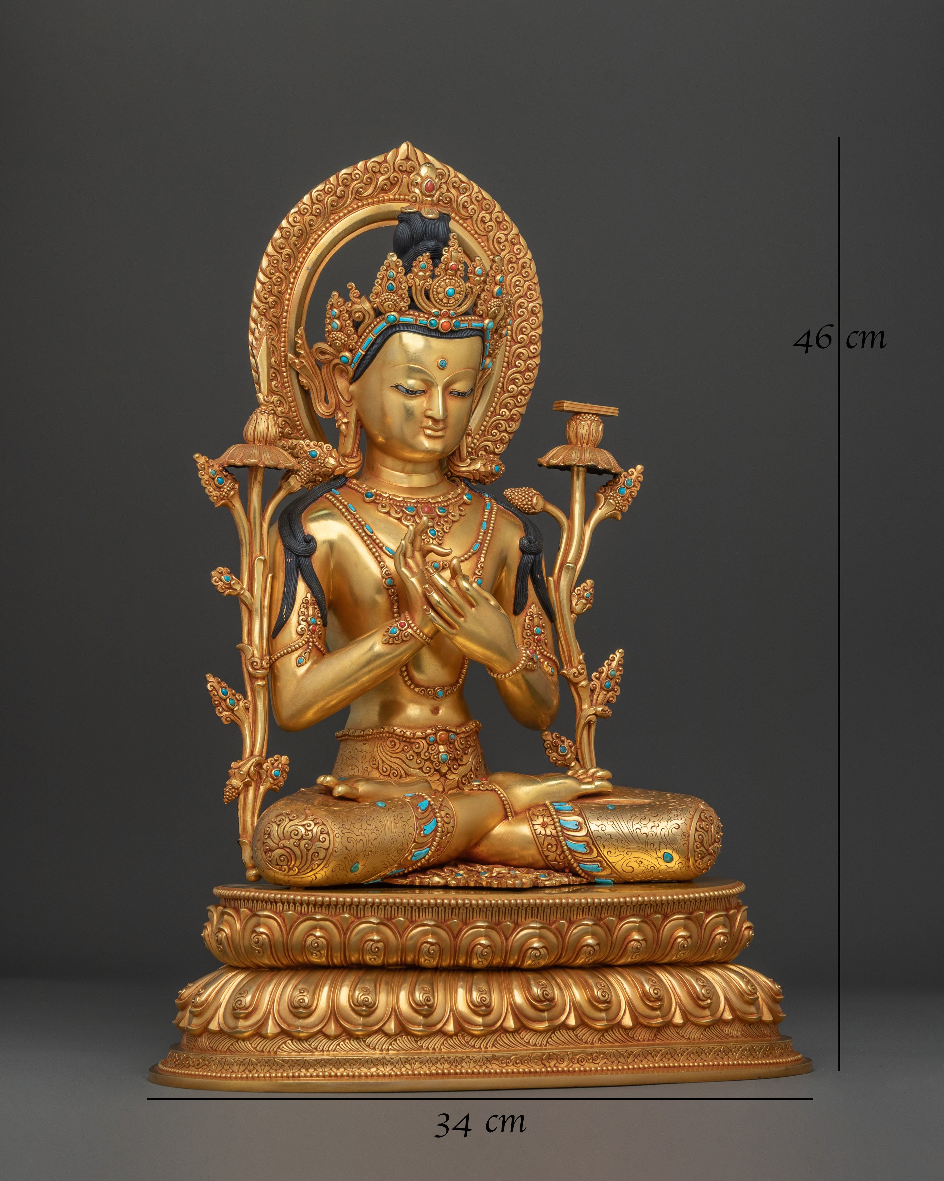 Tikshna Manjushri Statue: Wisdom and Enlightenment