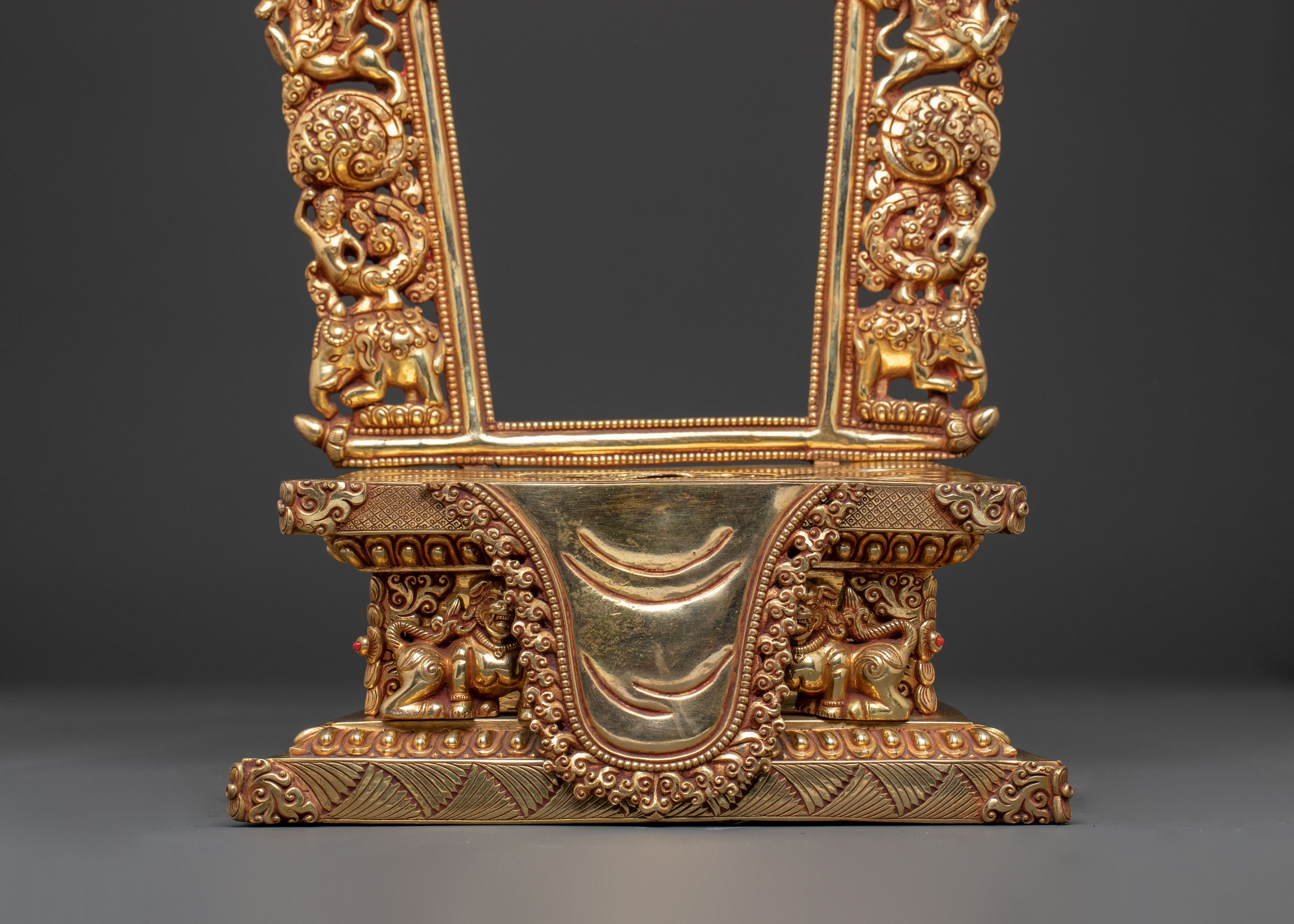 Sacred Throne for Buddhist Statues | Devotion, Protection, & Altar Display