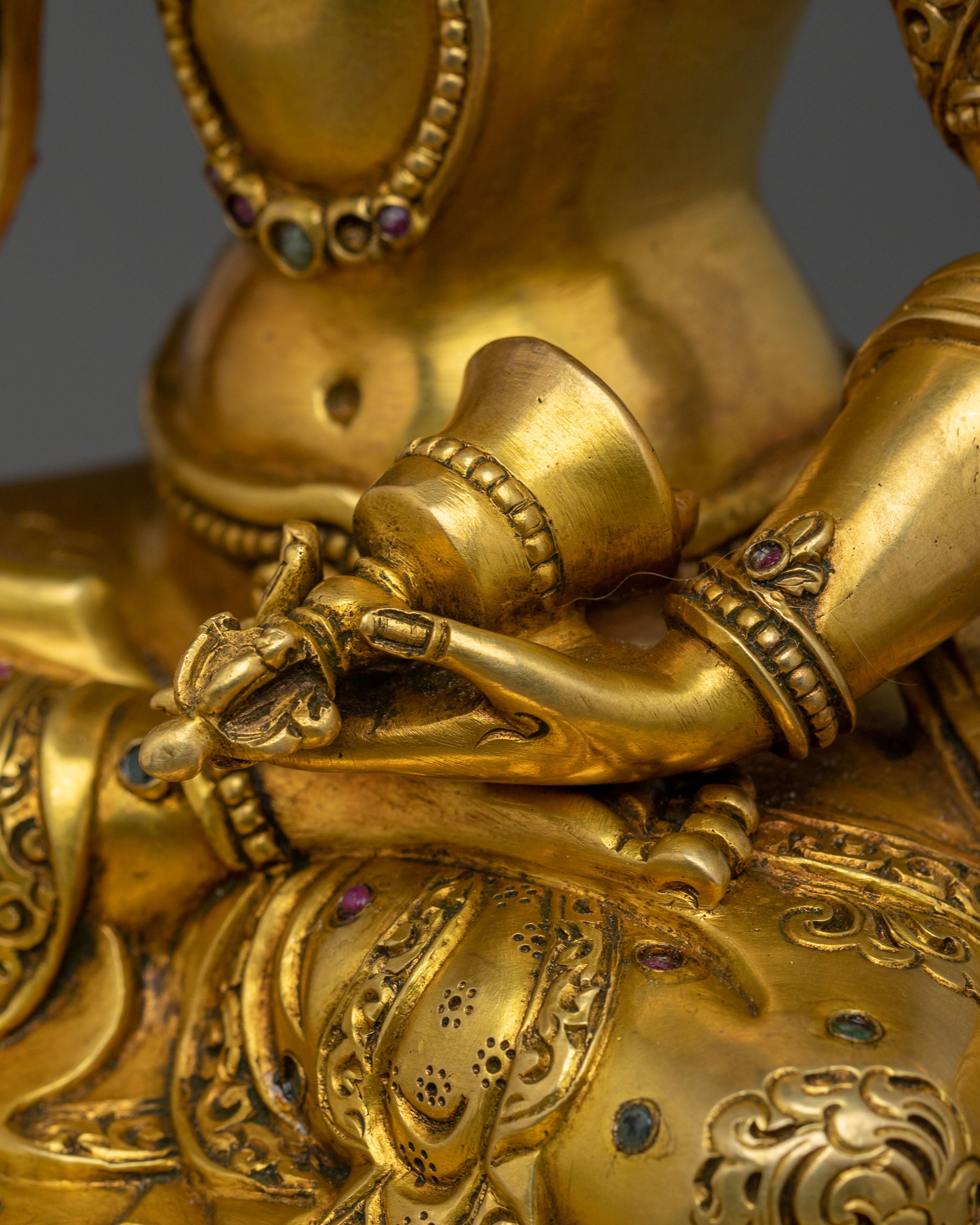 Handcrafted Vajrasattva Spiritual Statue | Home Decor