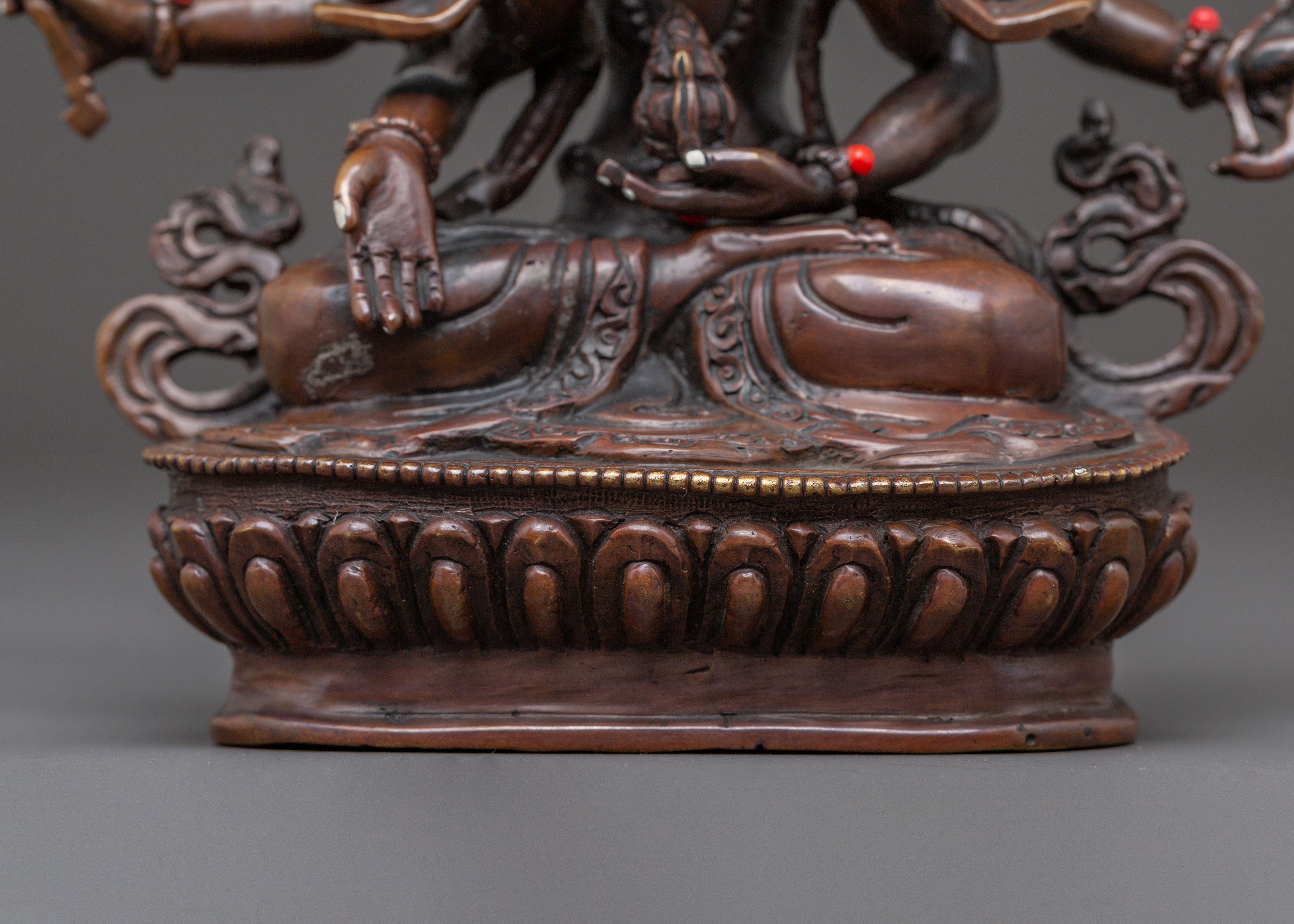 Namgyalma Long Life Deity Statue - Handcrafted Serenity
