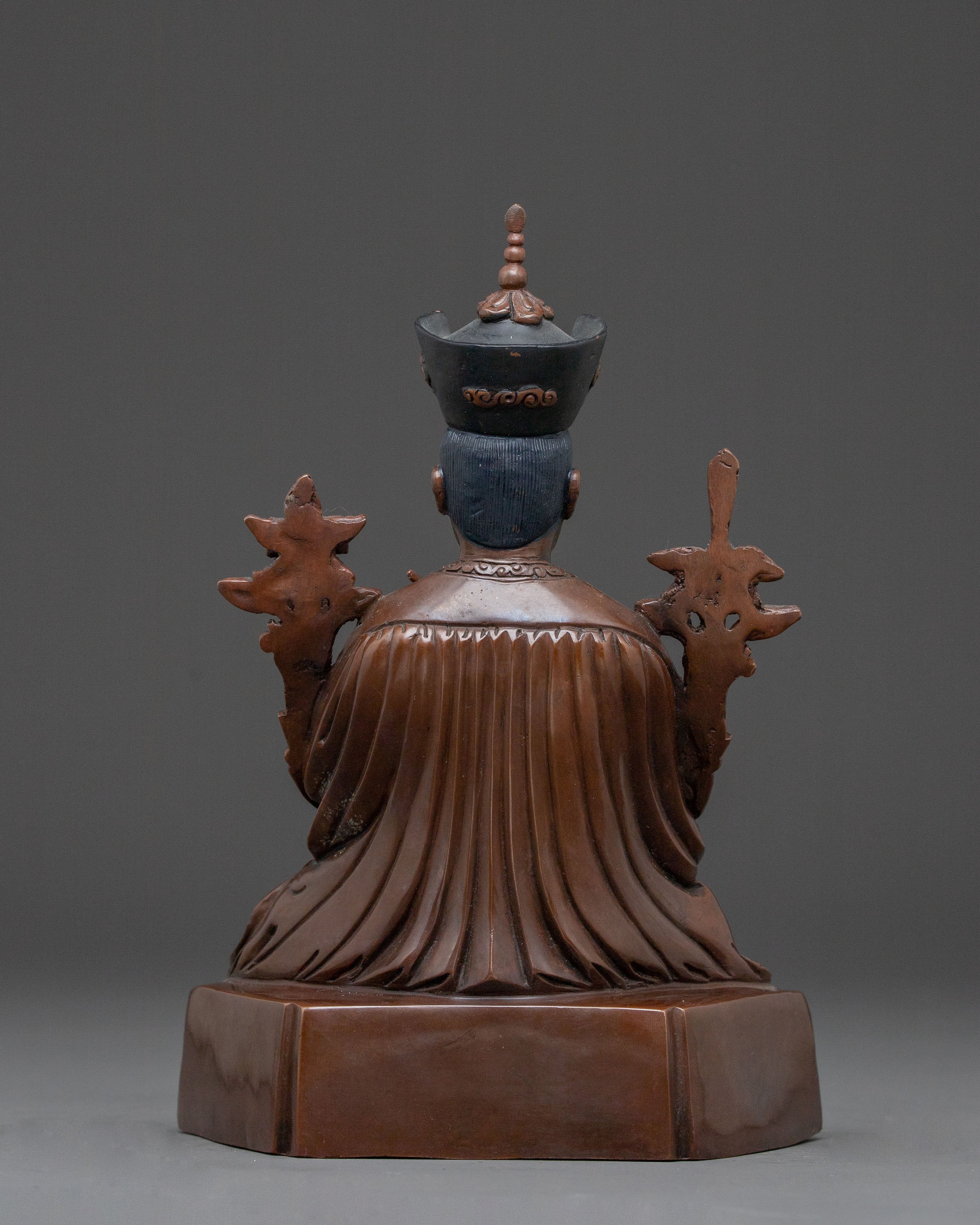 Handcrafted 16th Karmapa Traditional Statue for Altar