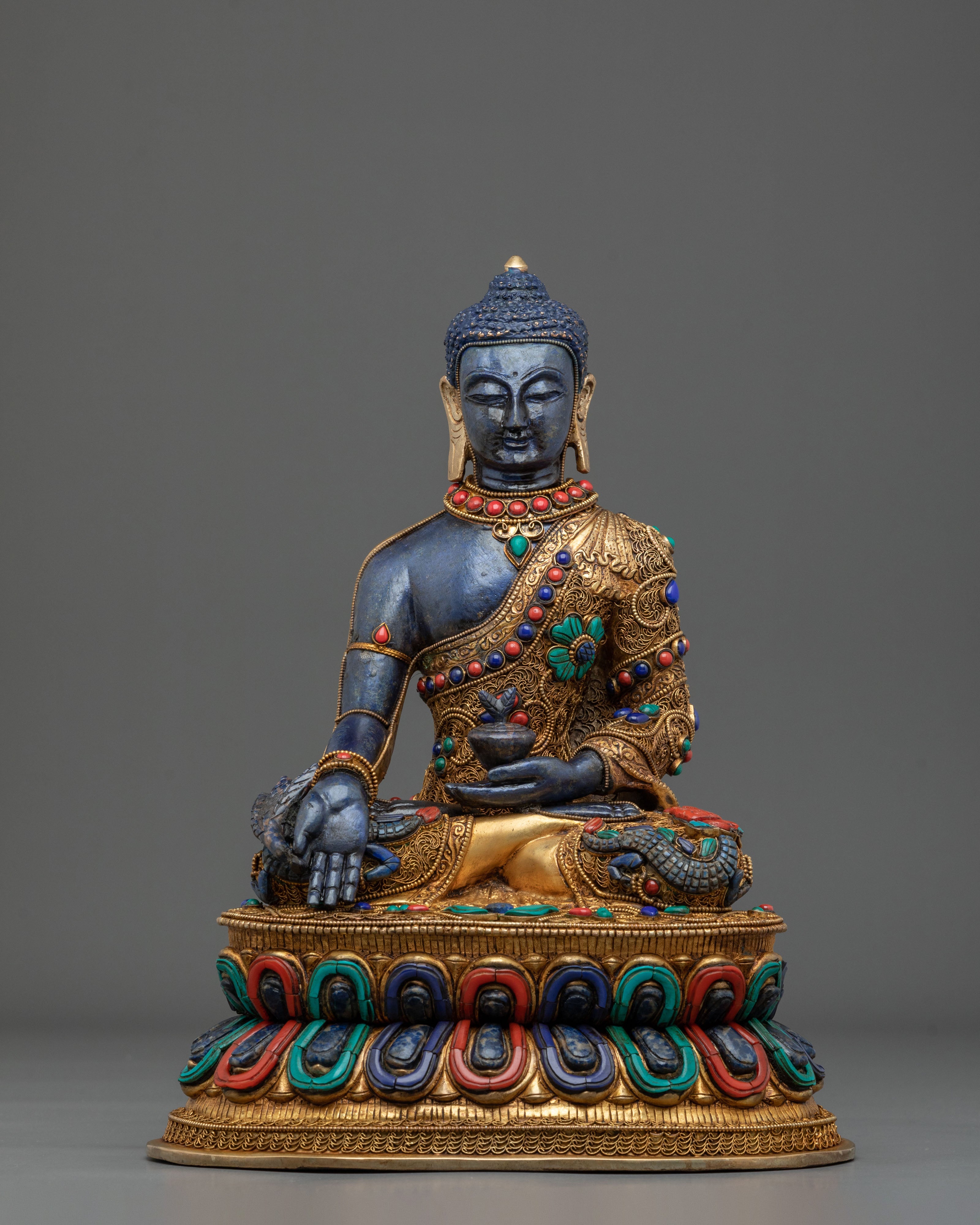 Medicine Buddha Statue: Buddha of Healing and Wisdom