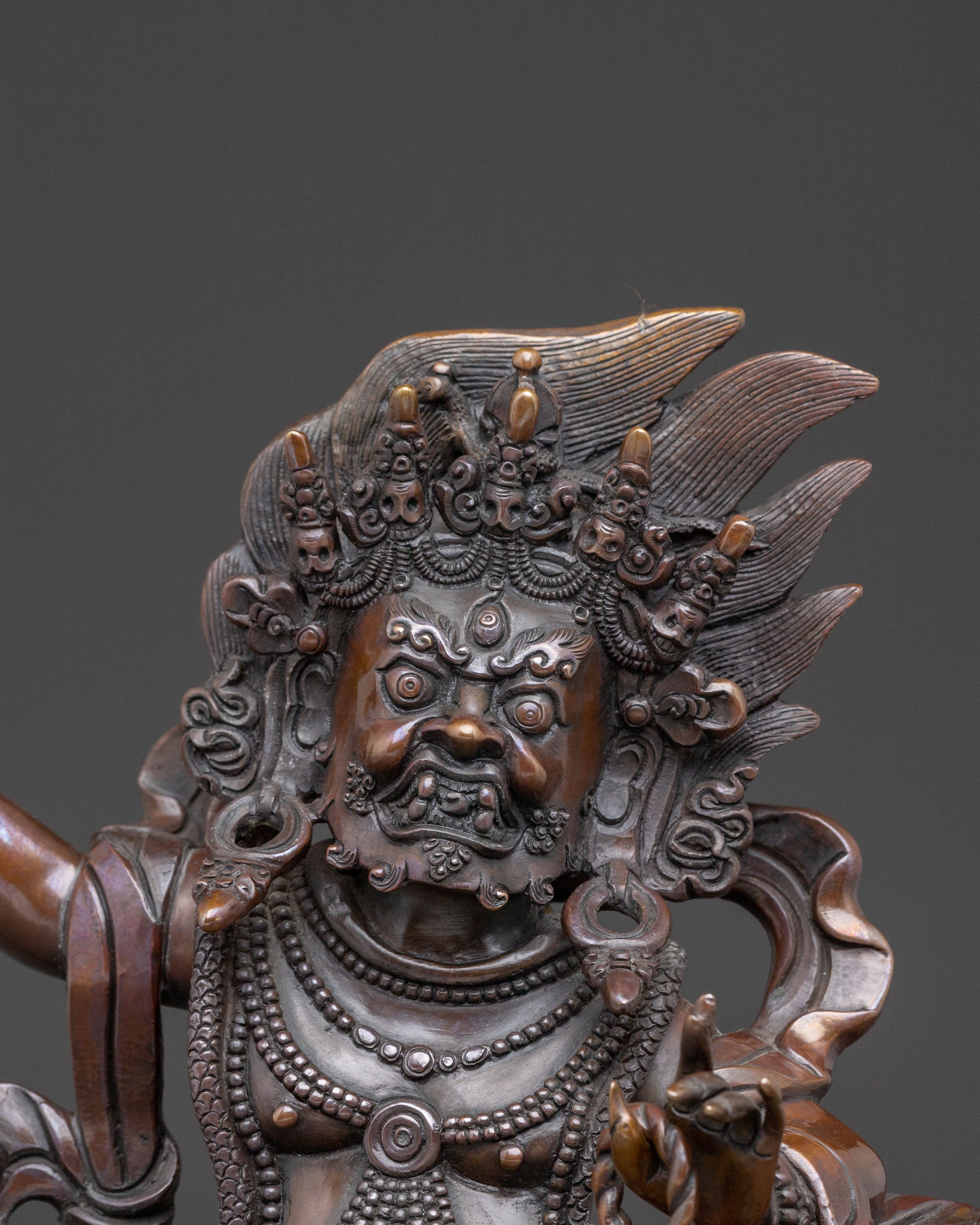 Vajrapani: Oxidized Copper Serenity