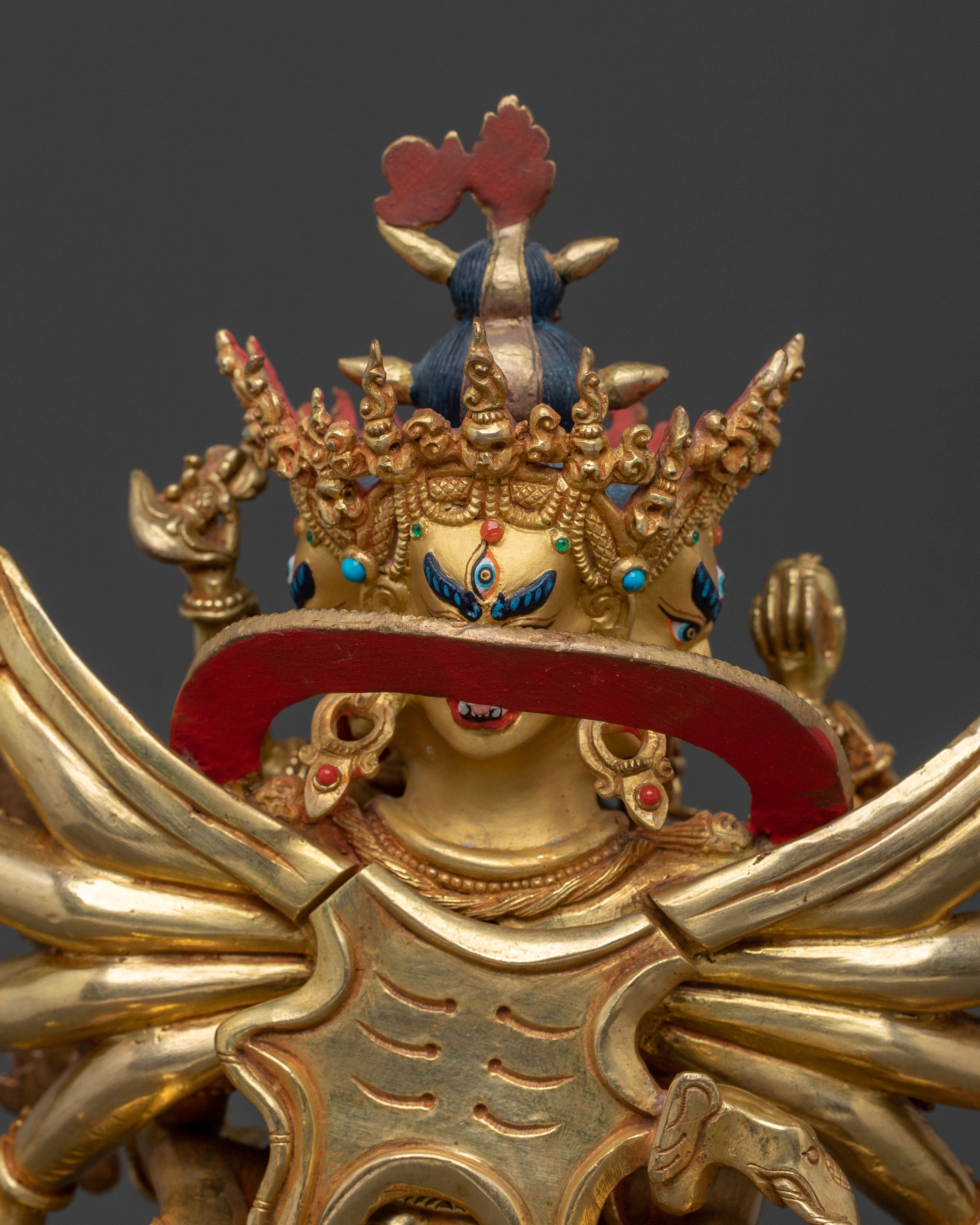Chakrasamvara Statue with Vajravarahi | Sacred Union