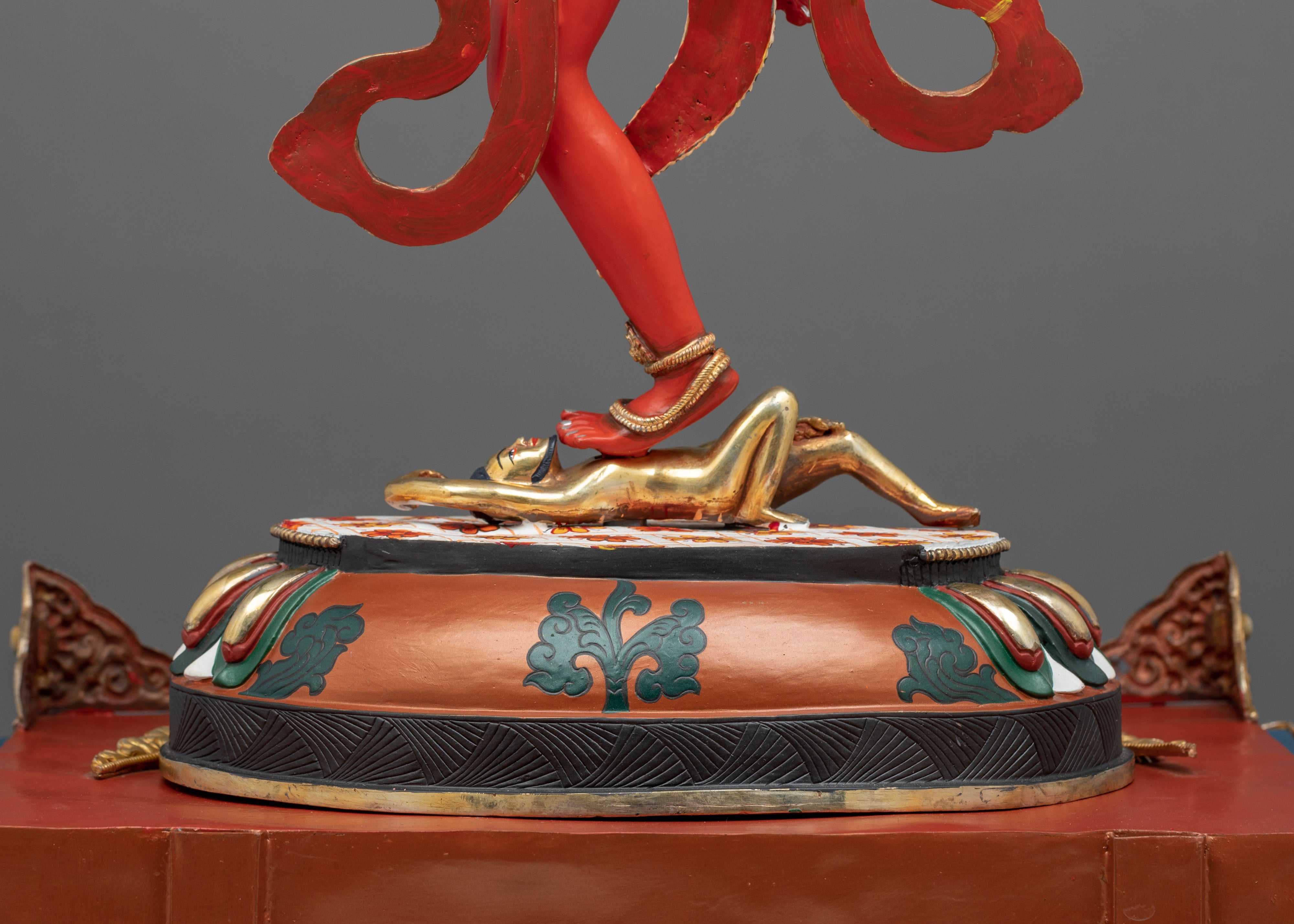 Kurukulla "Red Tara" Sculpture of Protection | Home Decor