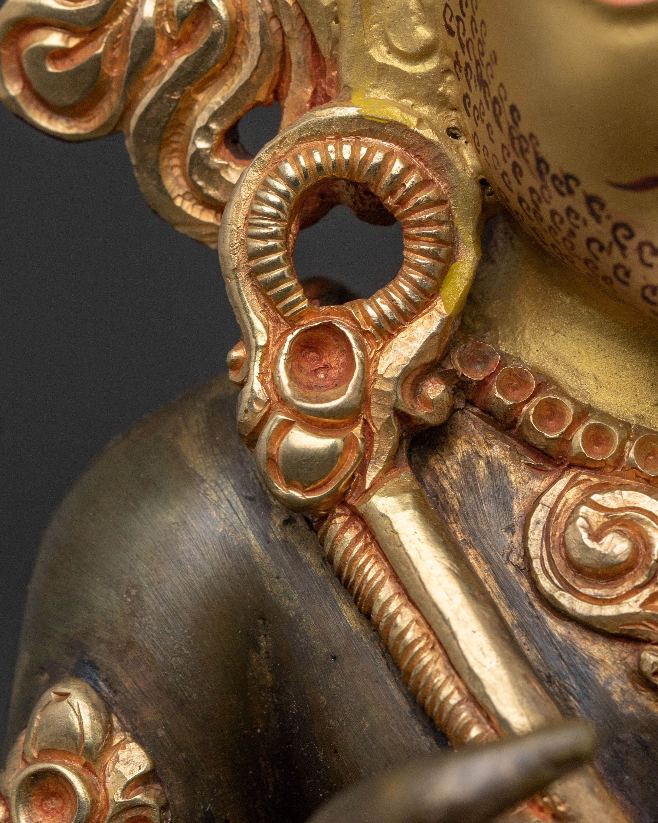 Saraha Golden Statue | Handcrafted Meditation Decor