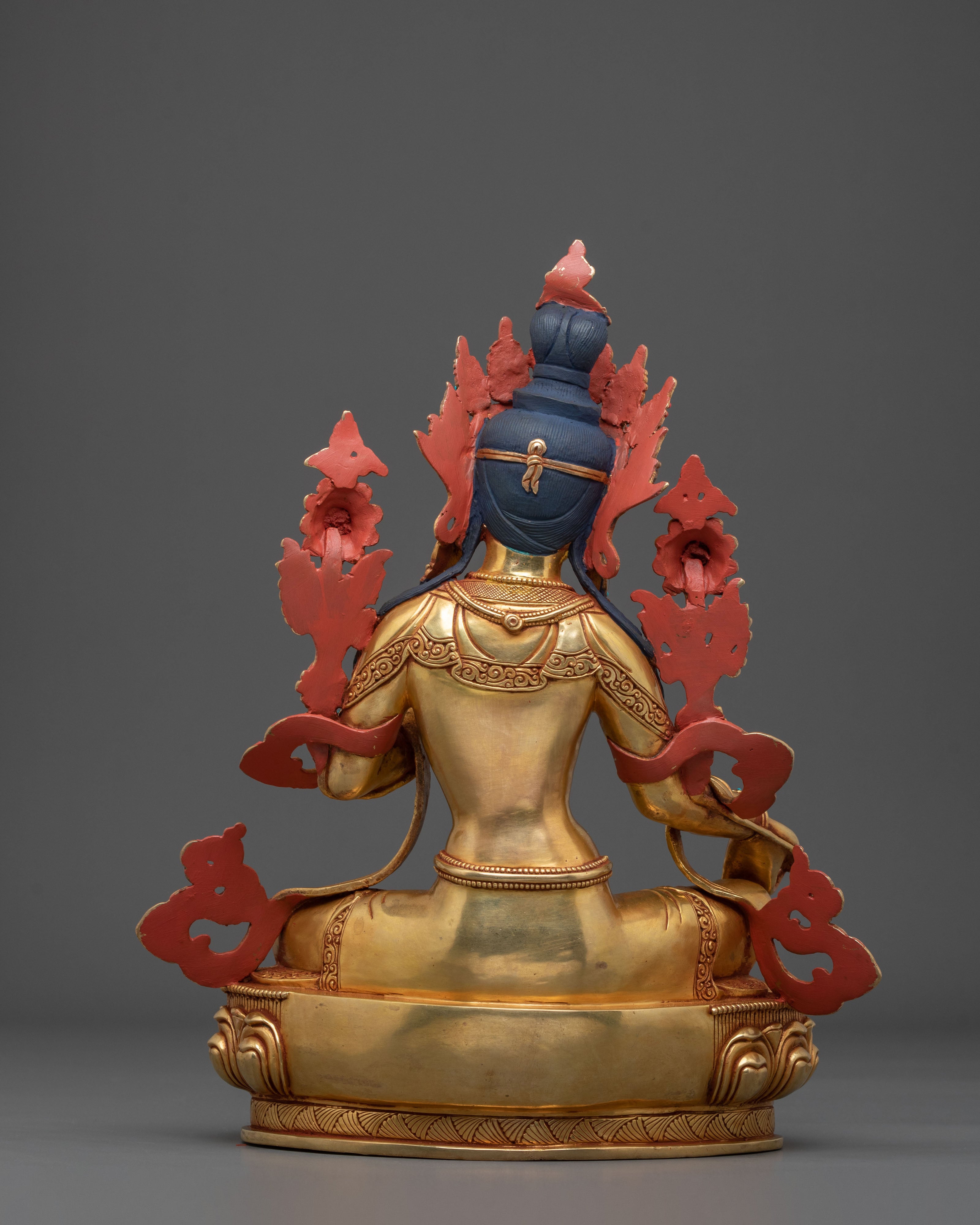 Green Tara Statue: Embodiment of Compassionate Action