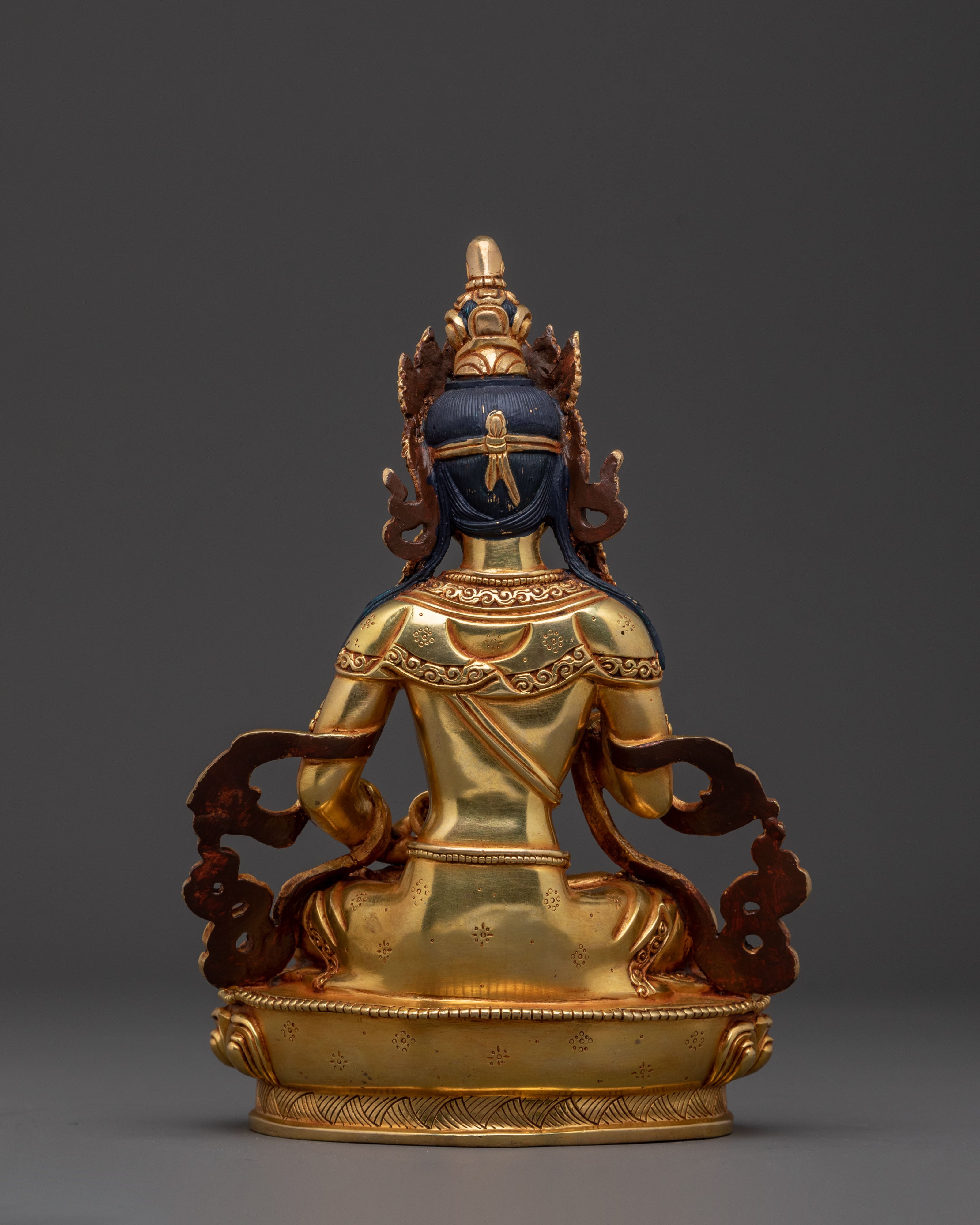 Vajrasattva Golden Statue | Purification and Enlightenment