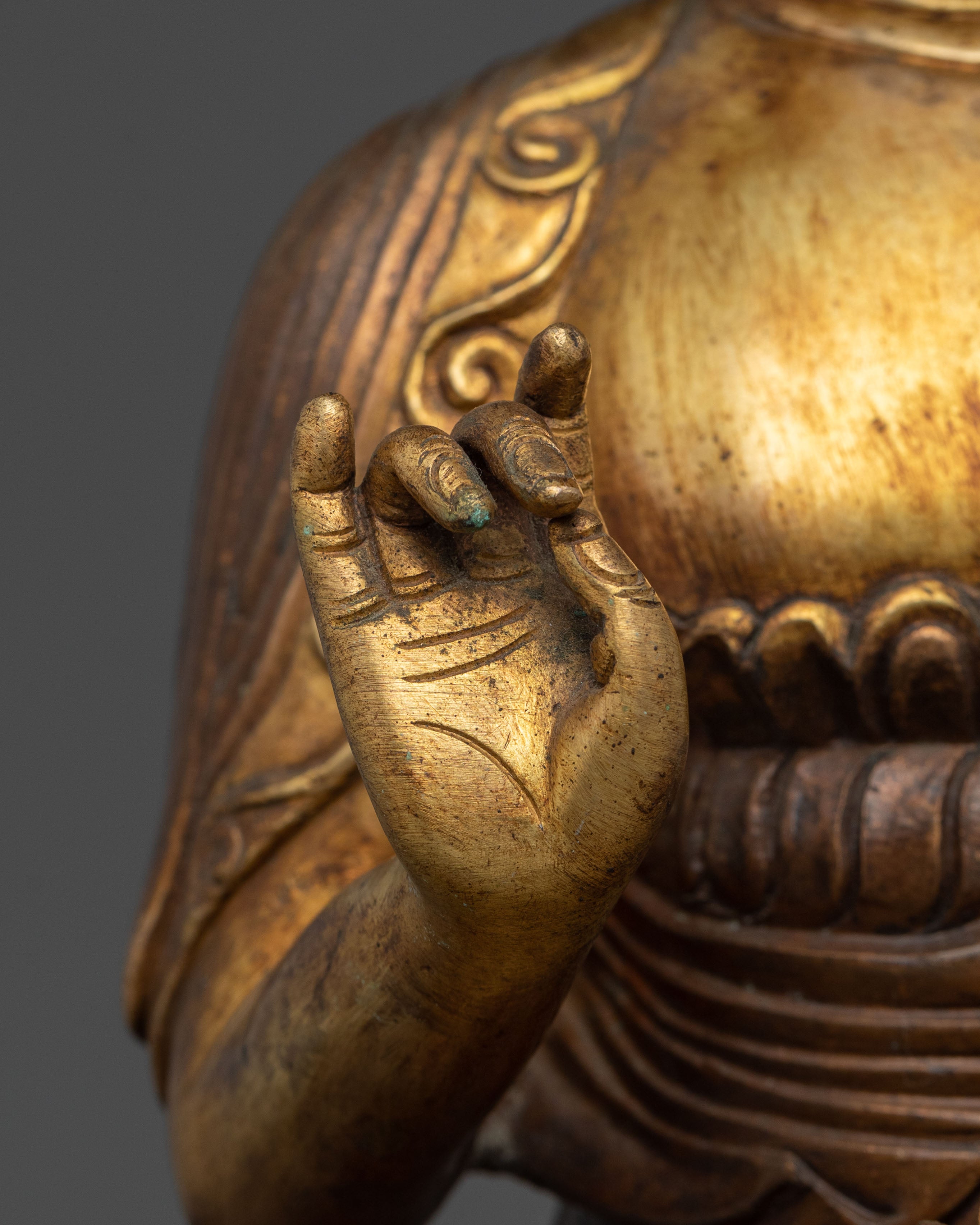 Hand Carved Buddha Statue | Home Decor