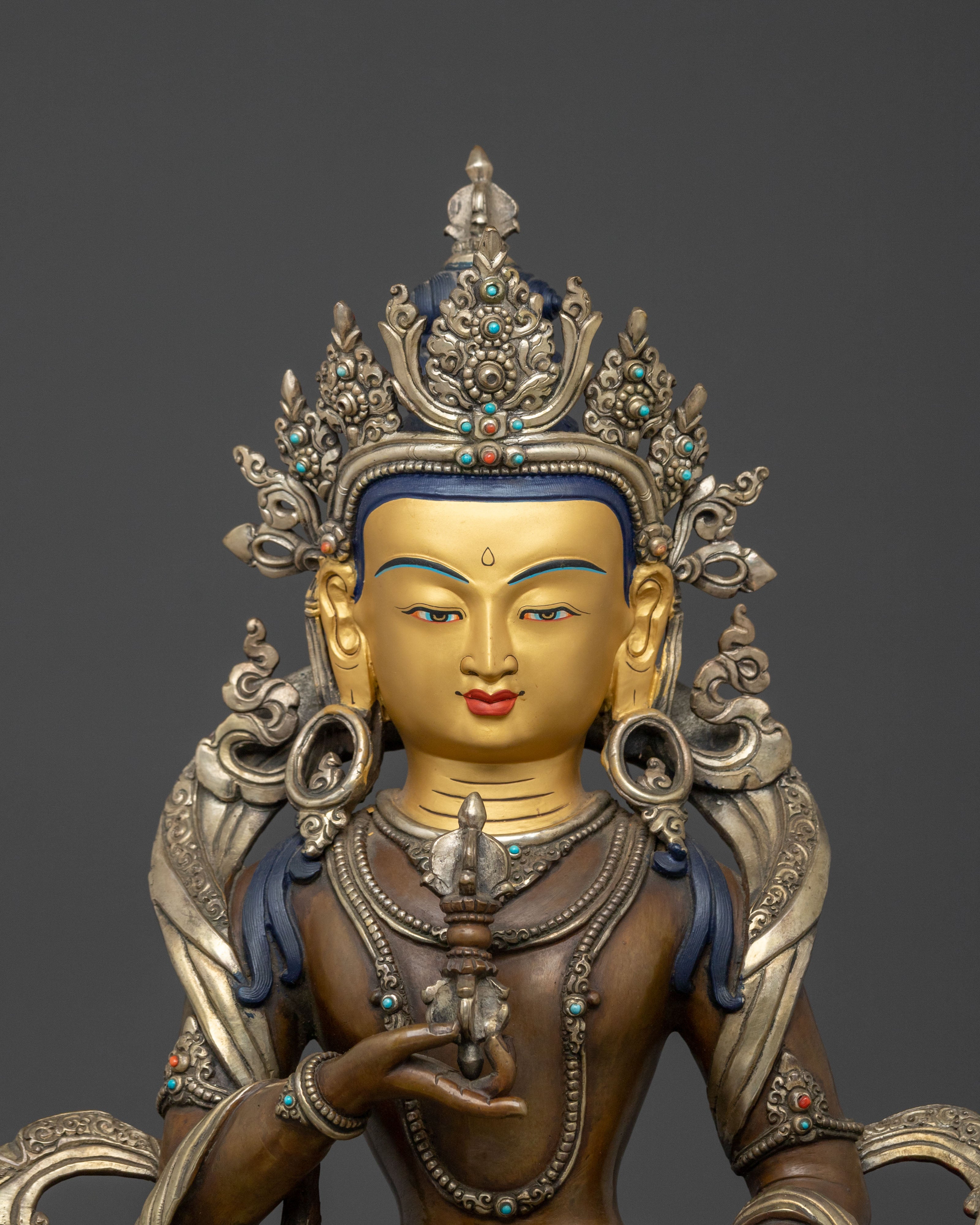 Vajrasattva Statue: Exquisite Nepalese Craftsmanship