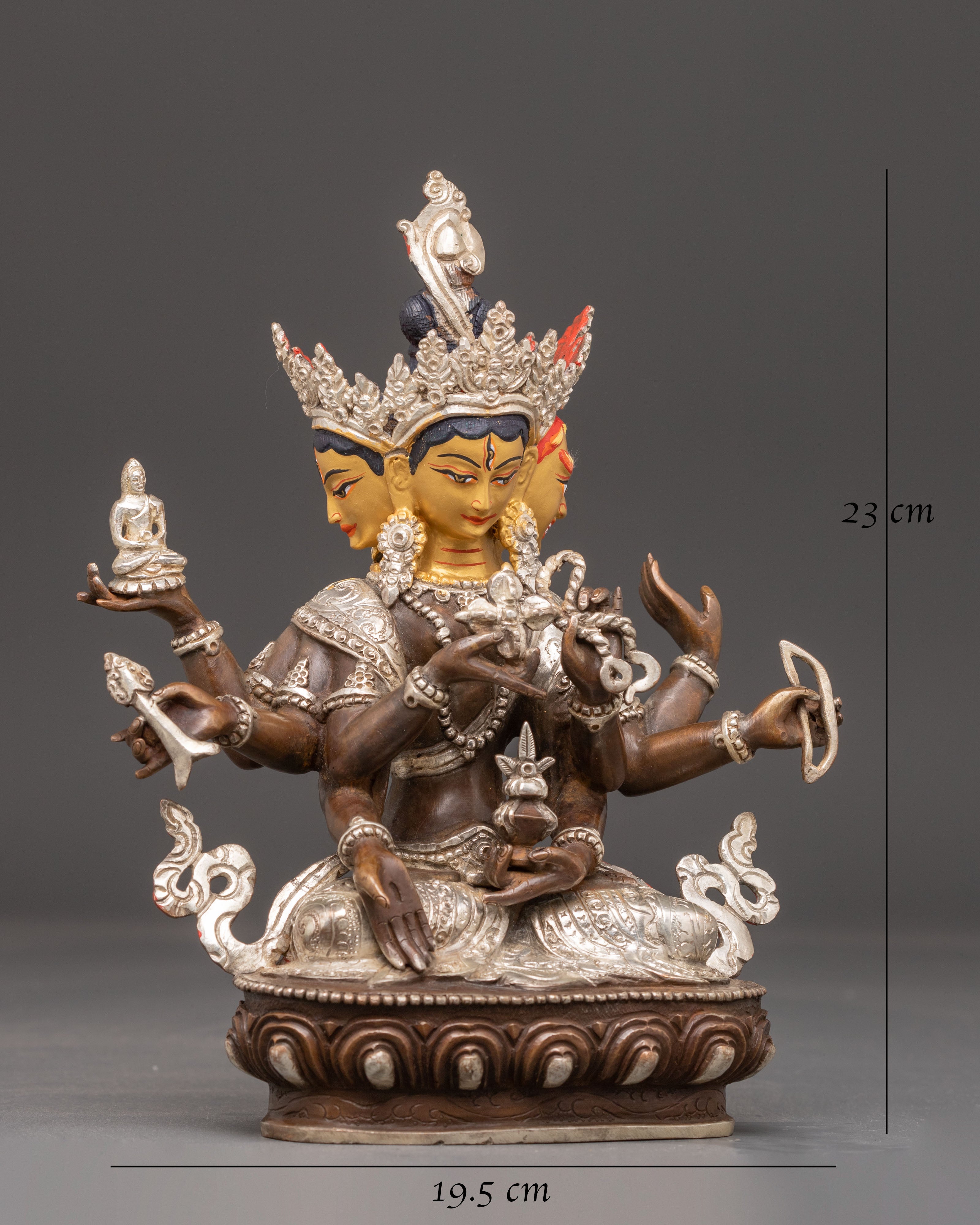 Handmade Namgyalma Statue: Protection from Untimely Death
