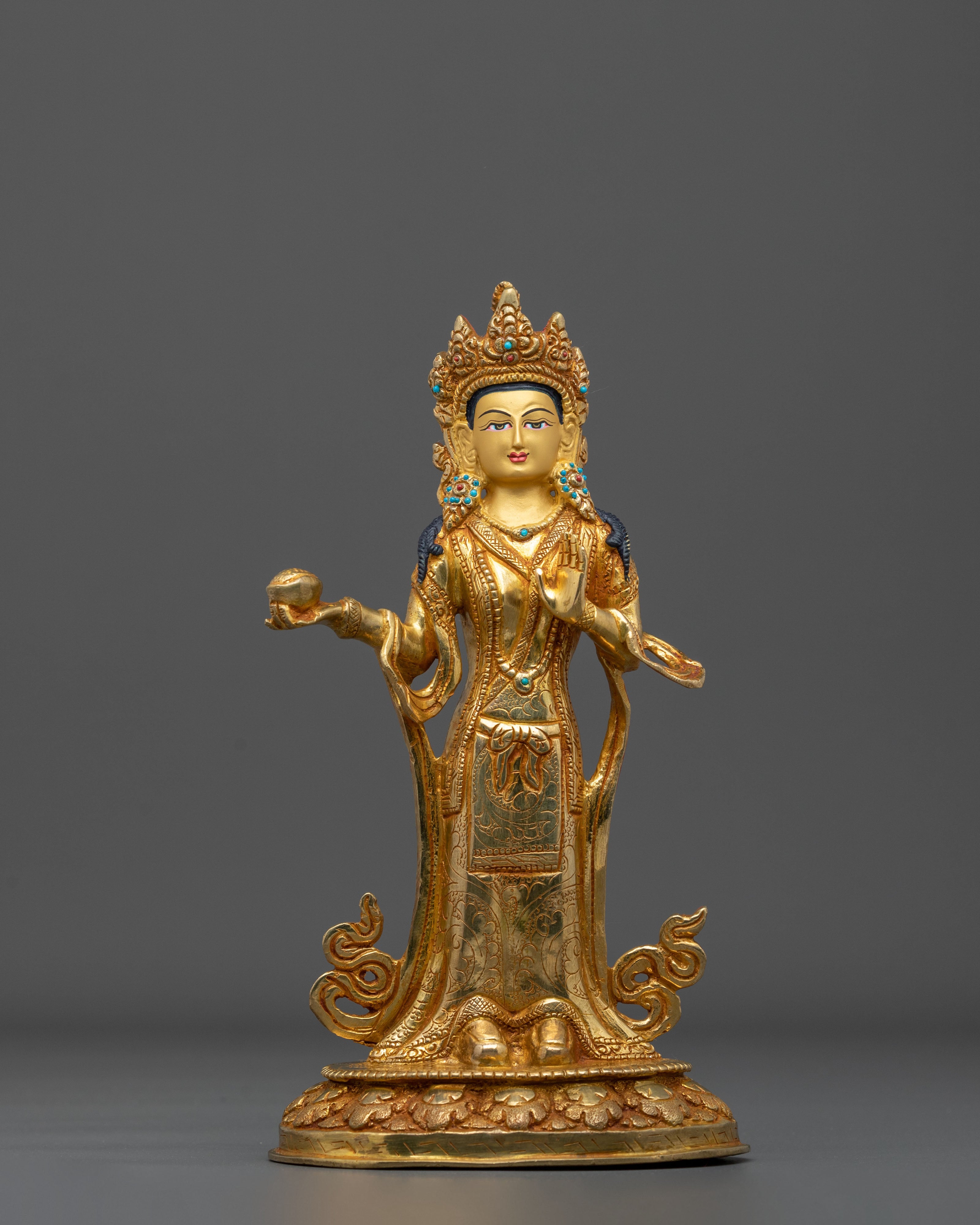 Yeshe Tsogyal and Mandarva Statue Set | Home Decor