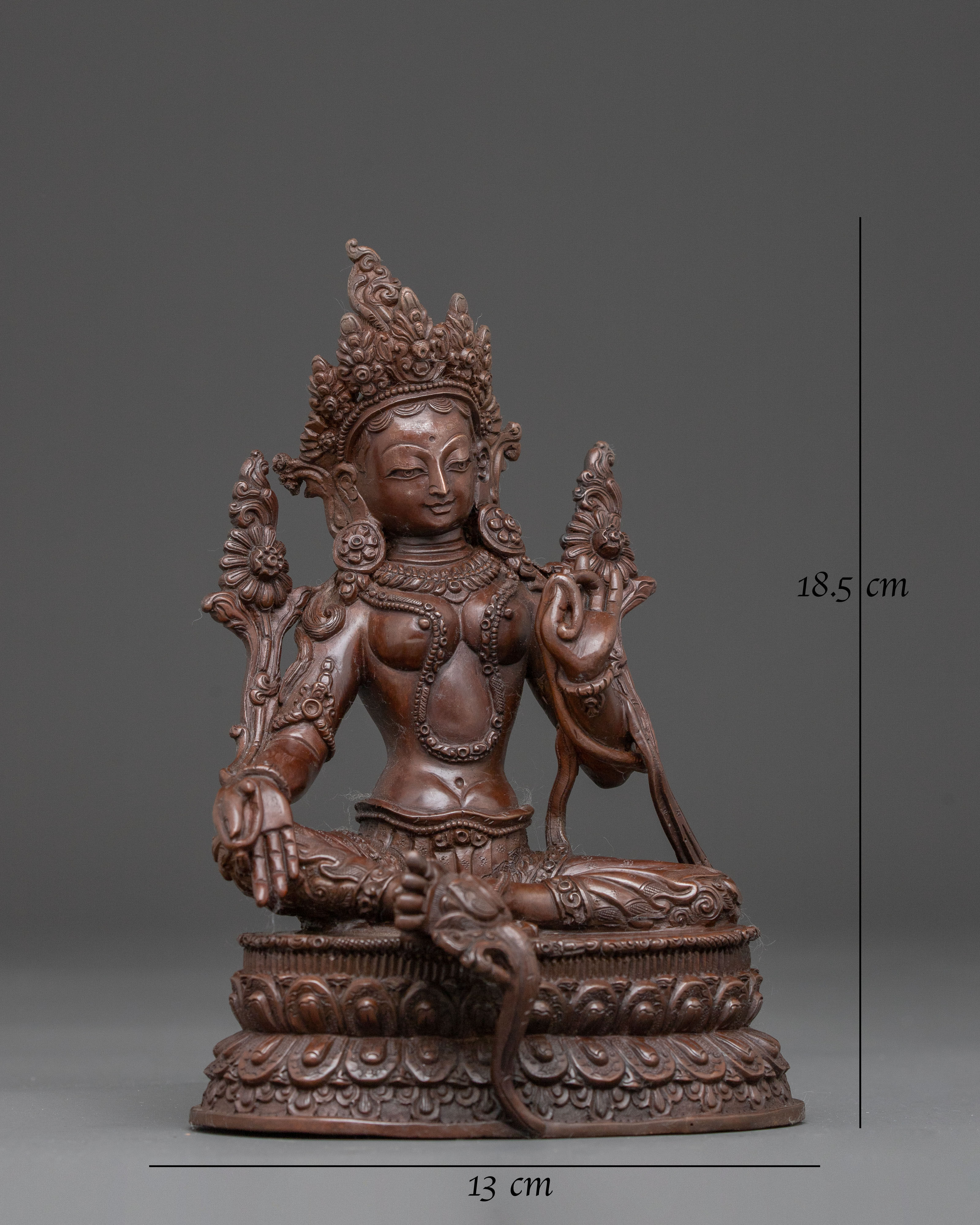 Handmade Mother Shyama Tara Sacred Statue

