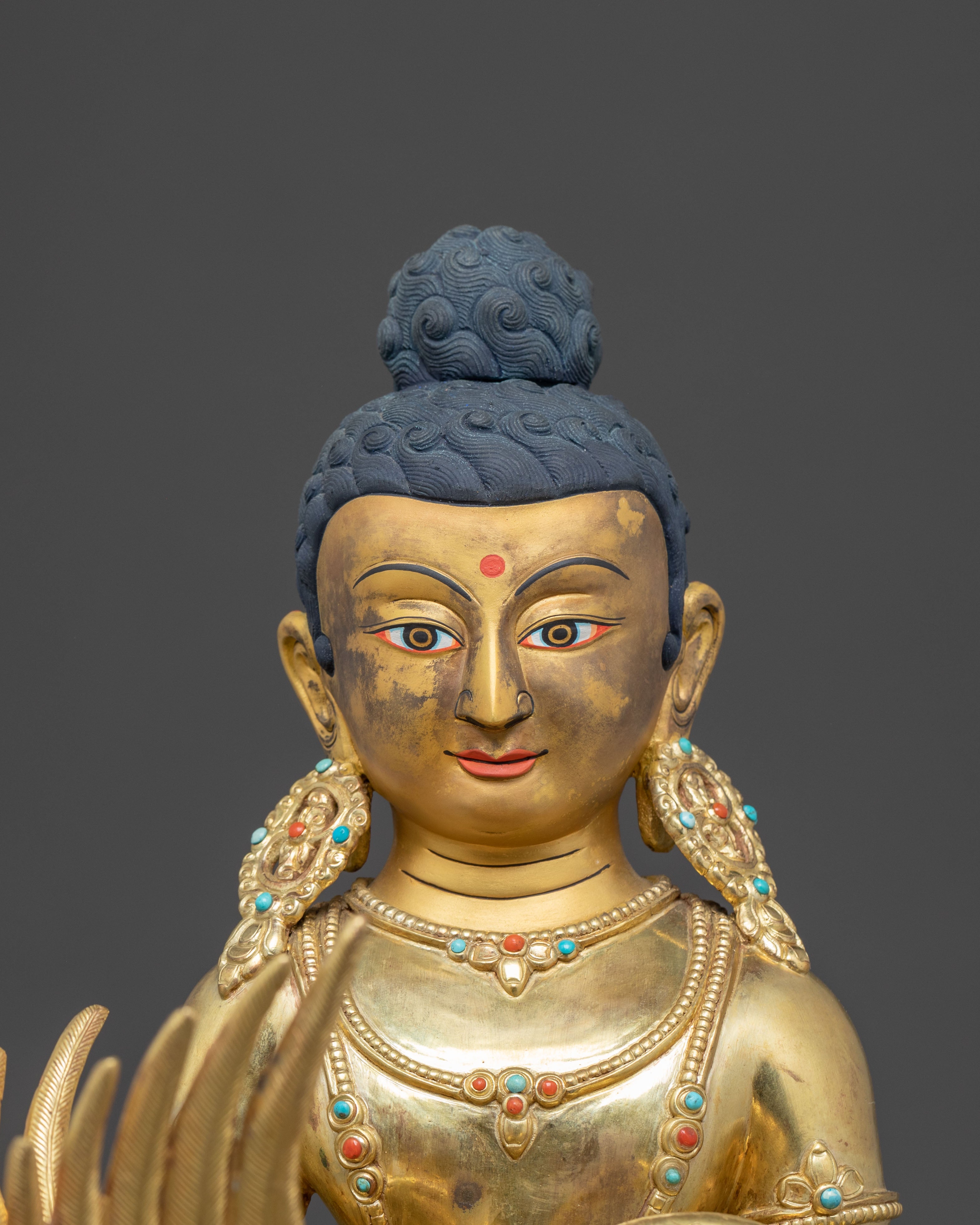 Golden Buddhist Gautama Buddha Statue | Historical Buddha