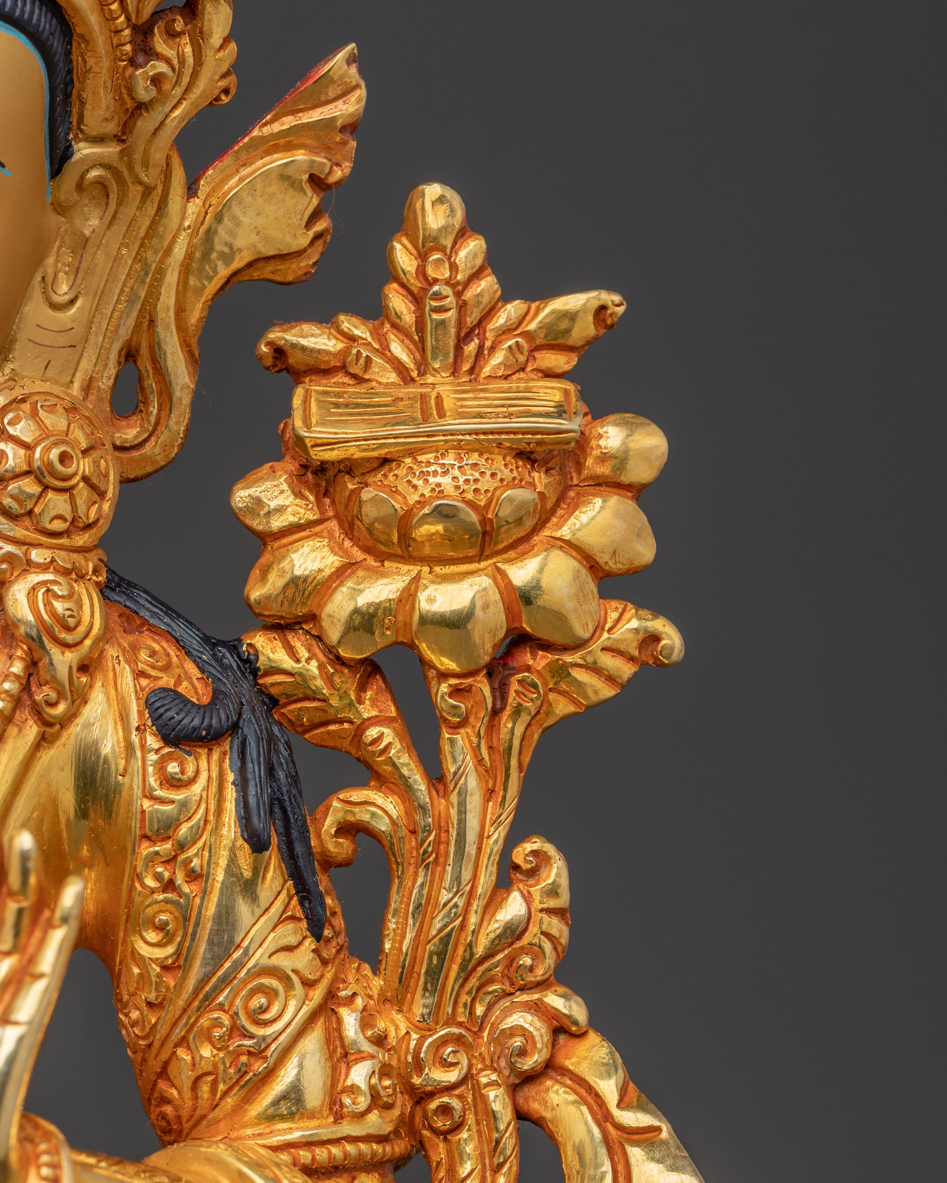 Manjushri Tibetan Bodhisattva Statue – Gentle Glory