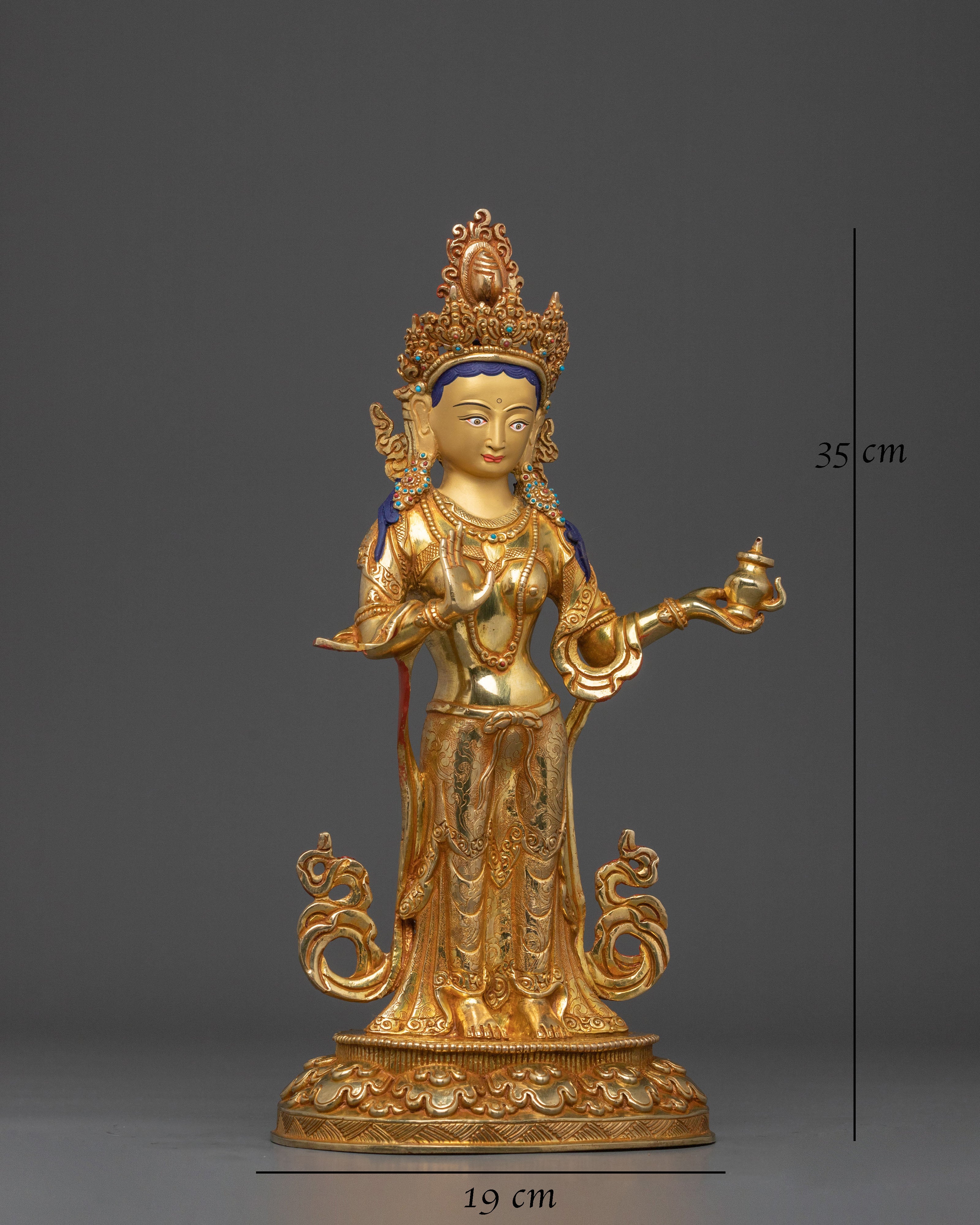 Yeshe Tsogyal and Mandarva Statue Set | Home Decor