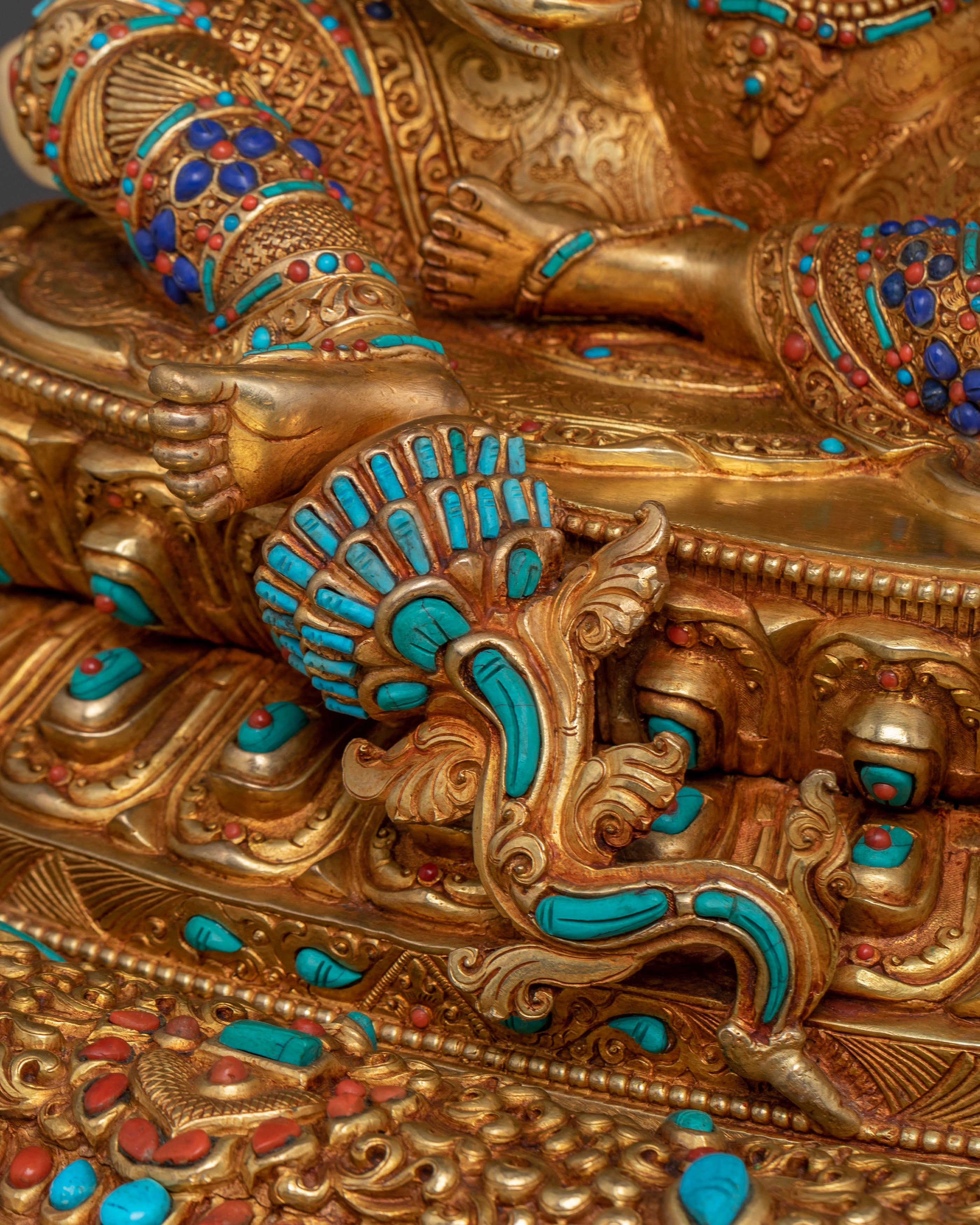 Manjushri Sacred Statue | Flaming Wisdom
