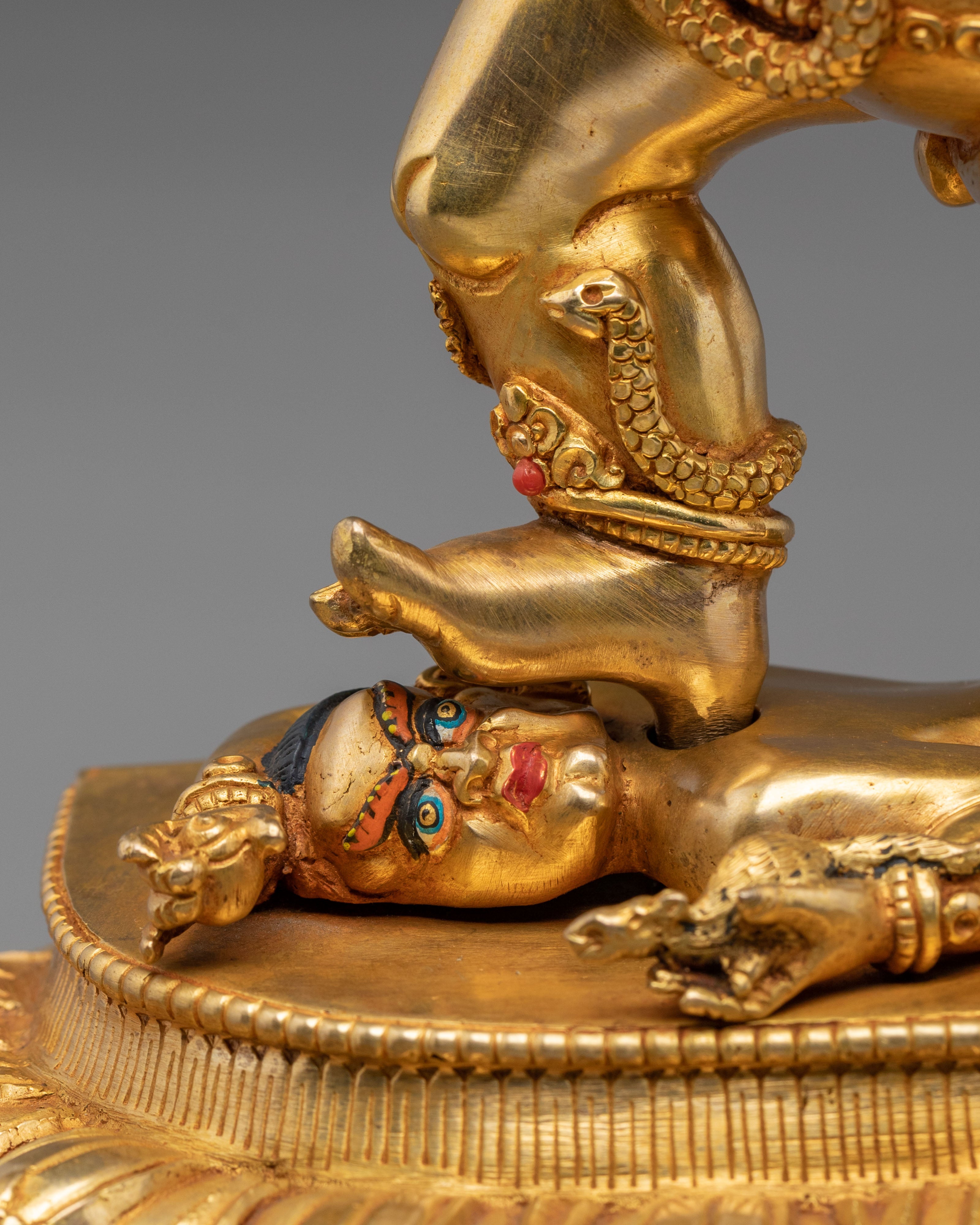 Black Dzambhala Statue | Tibetan Buddhist Protector