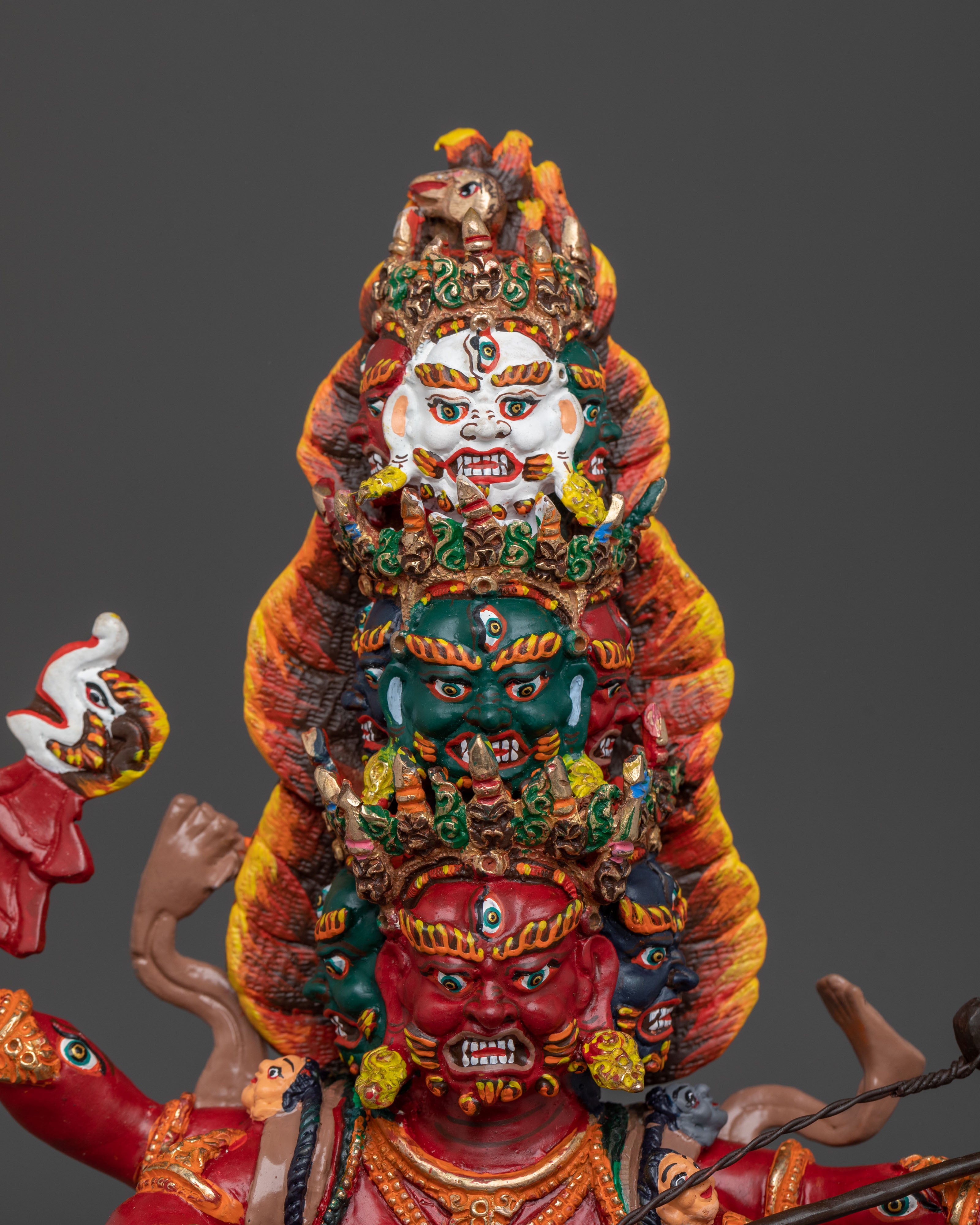 Rahula Sculpture | Tibetan Buddhist Protector