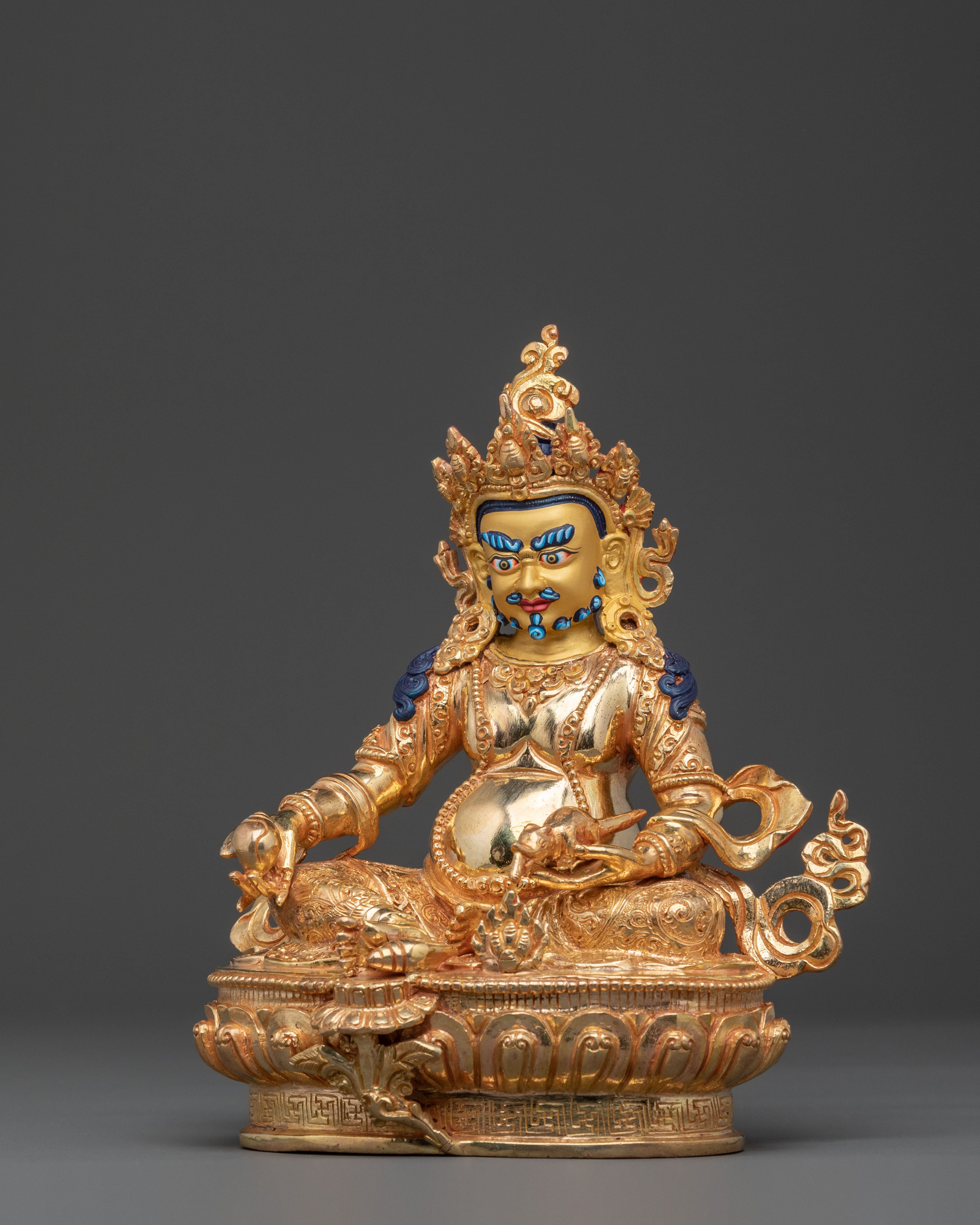 Dzambhala Sacred Statue | Wealth Deity