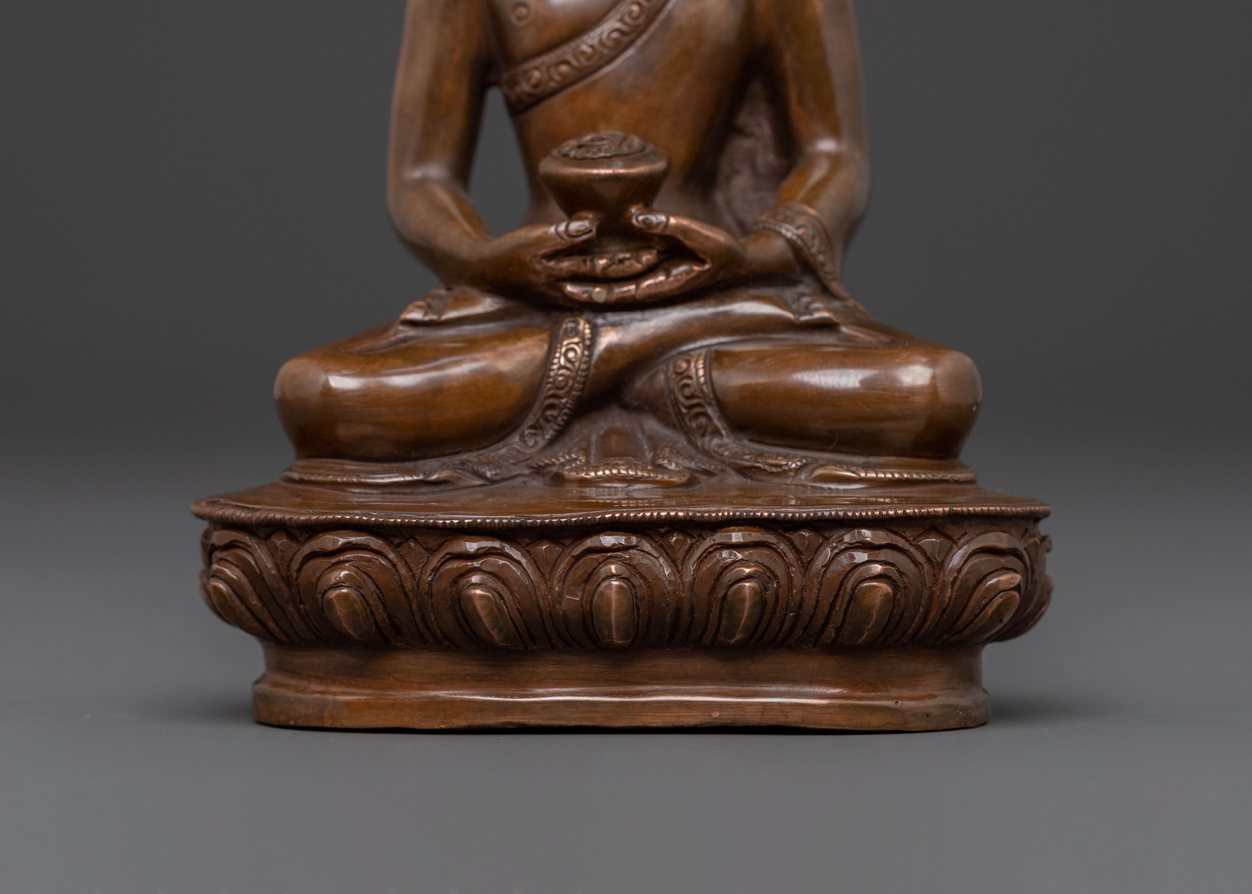 Handcrafted Amitabha Buddha Statue | Light of Peace