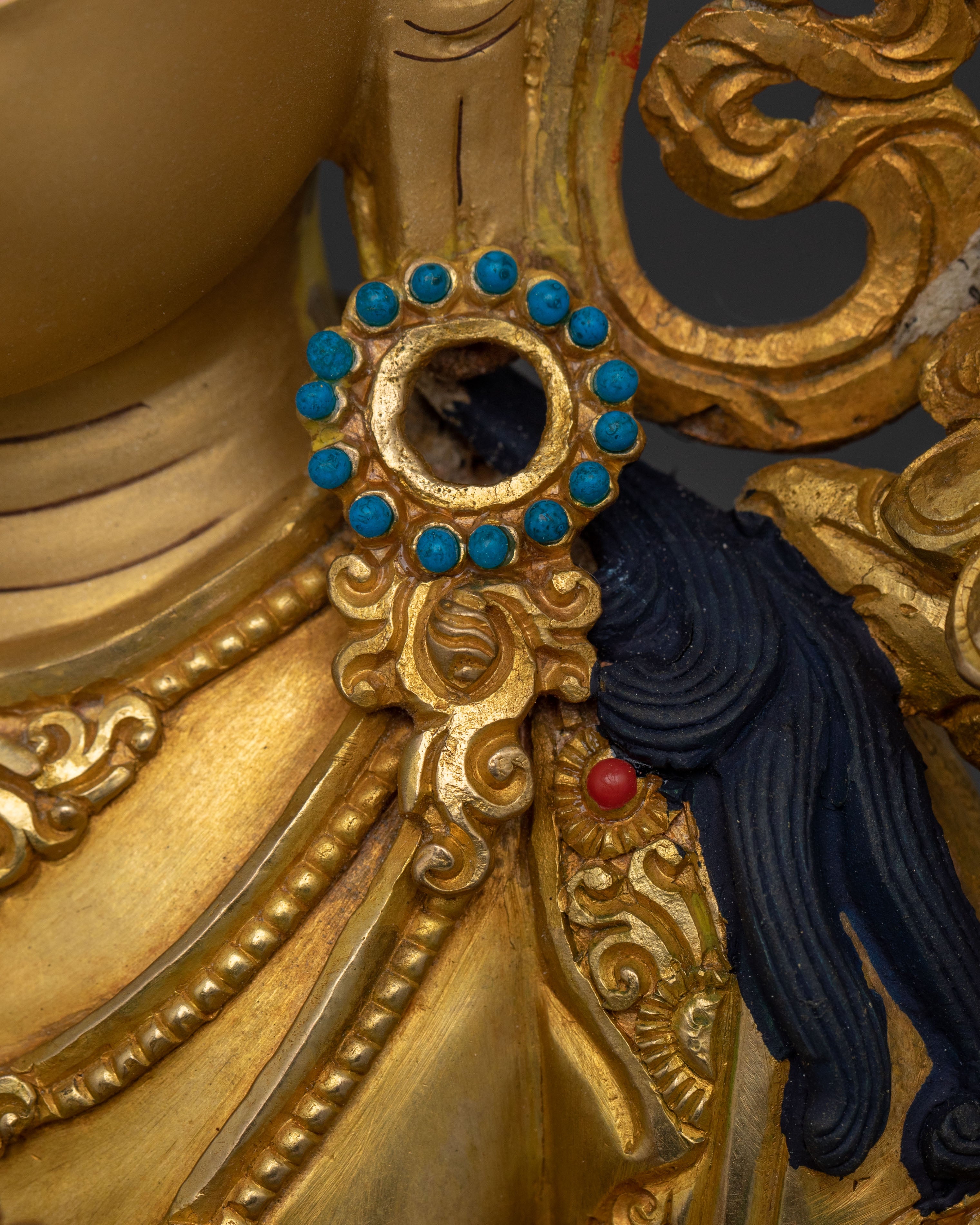 White Tara Tibetan Sculpture | Goddess of Compassion and Longevity