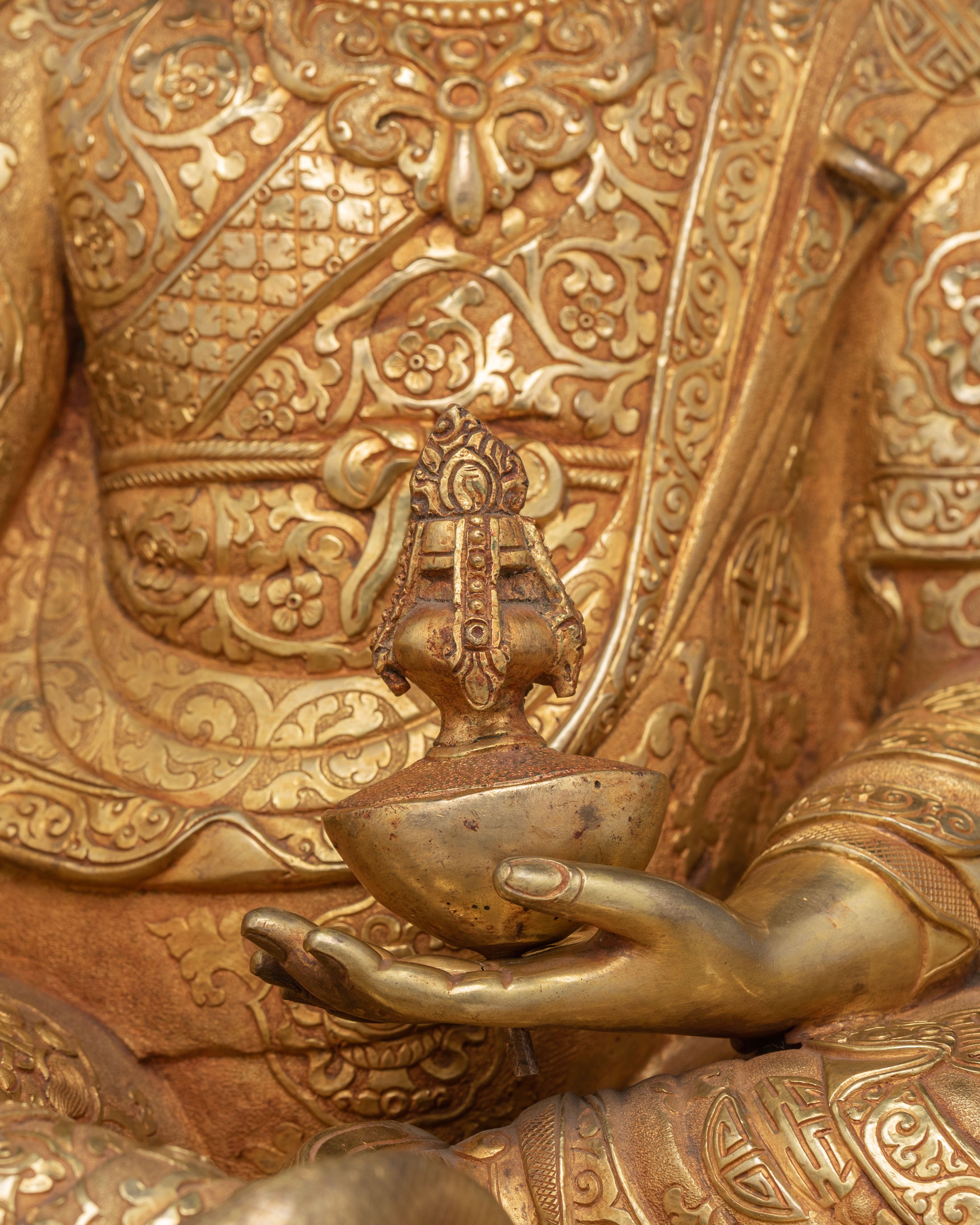 Himalayan Buddhist Master Guru Rinpoche | Padmasambhava Figurine