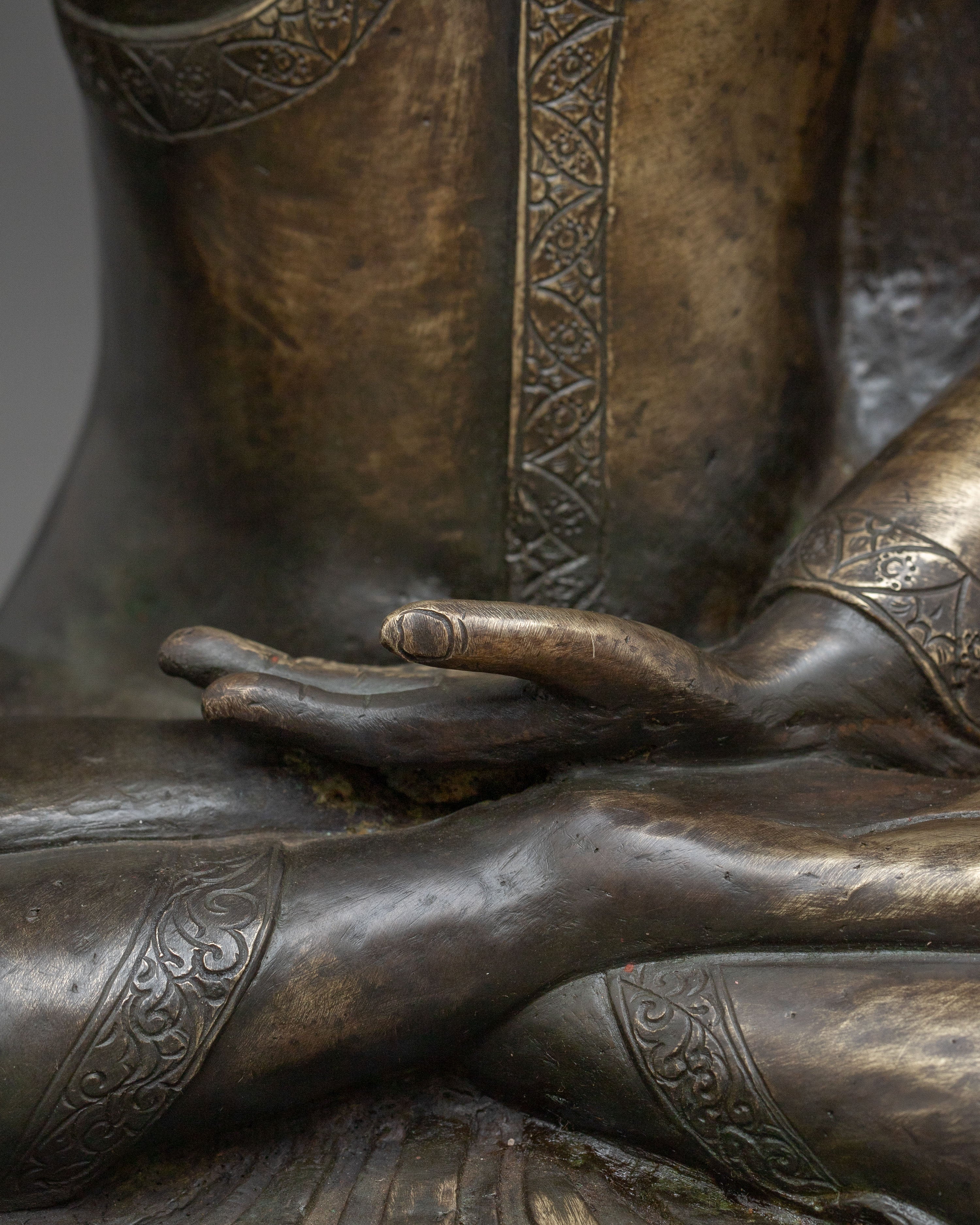 Shakyamuni Buddha Sacred Enlightenment Statue