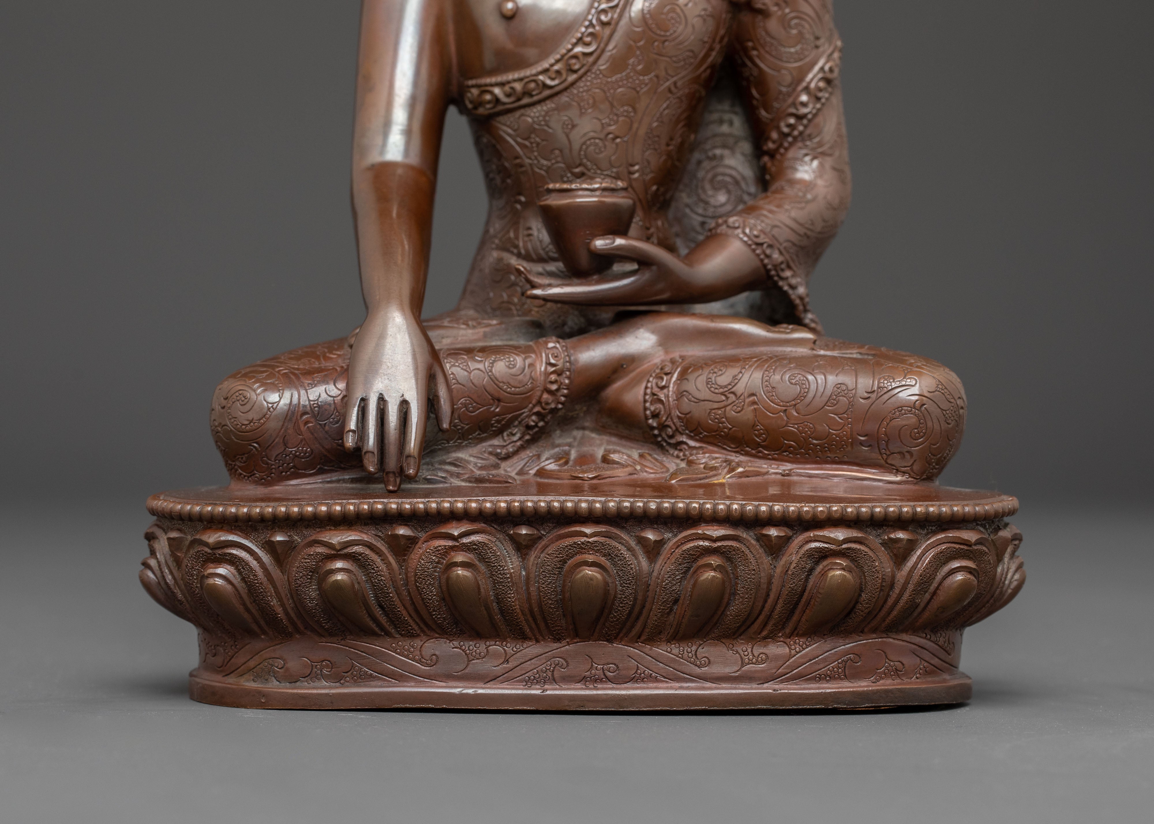 Handcrafted Statue of Buddha Shakyamuni | Historical Gautama Buddha