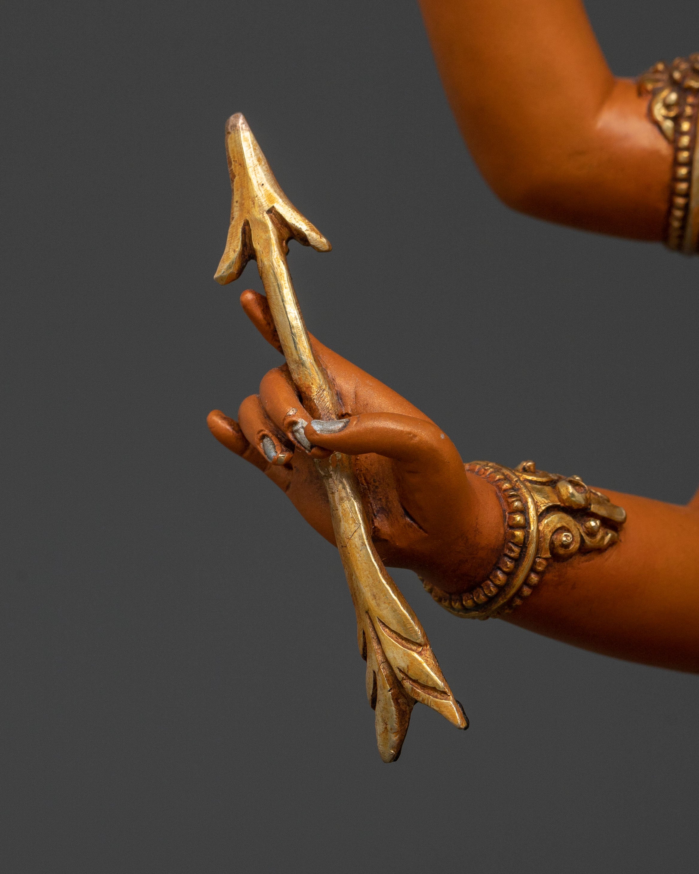 Handcrafted Maha Manjushri Statue: Divine Form