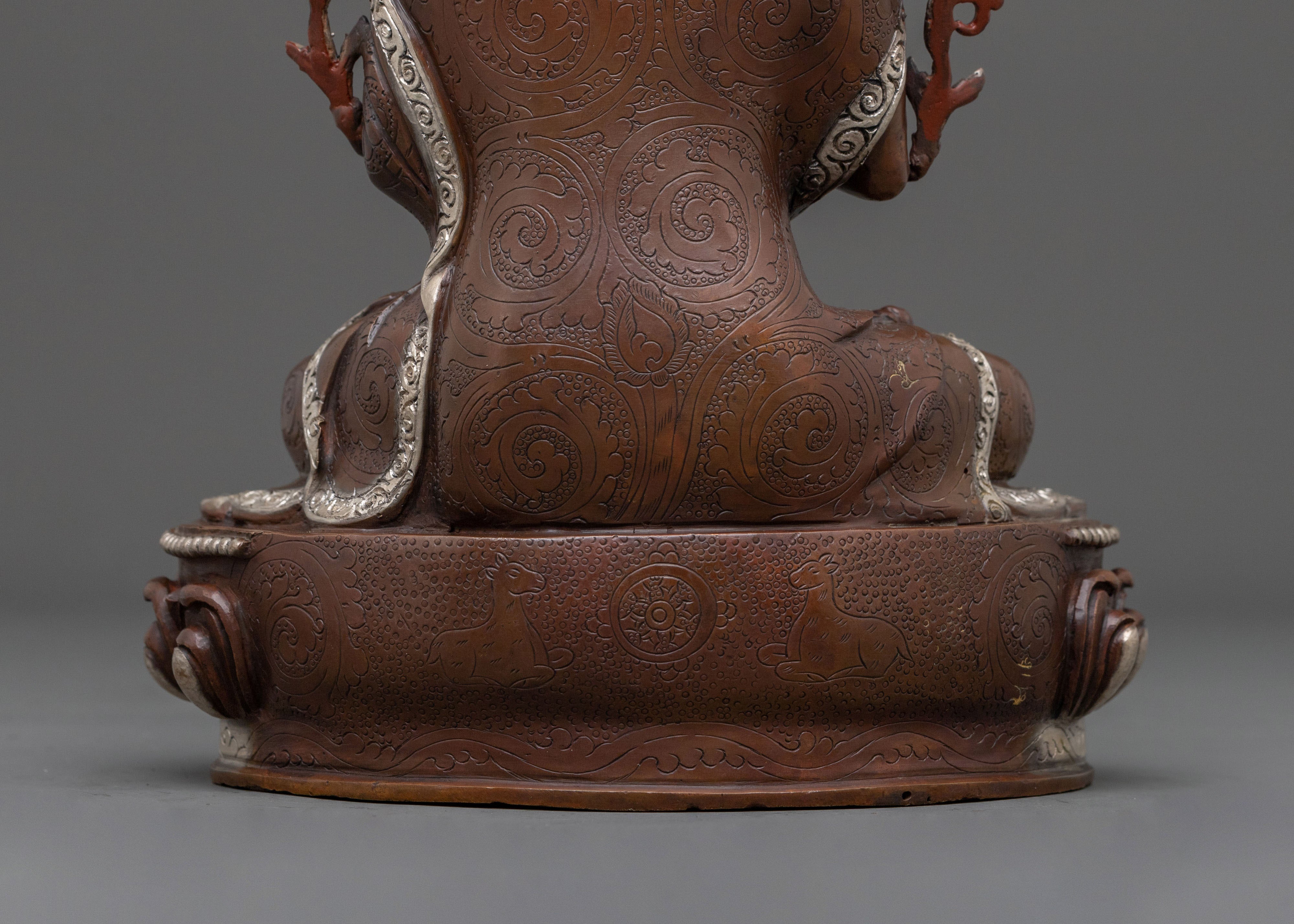 Tsongkhapa Himalayan Sculpture | Buddhist Master
