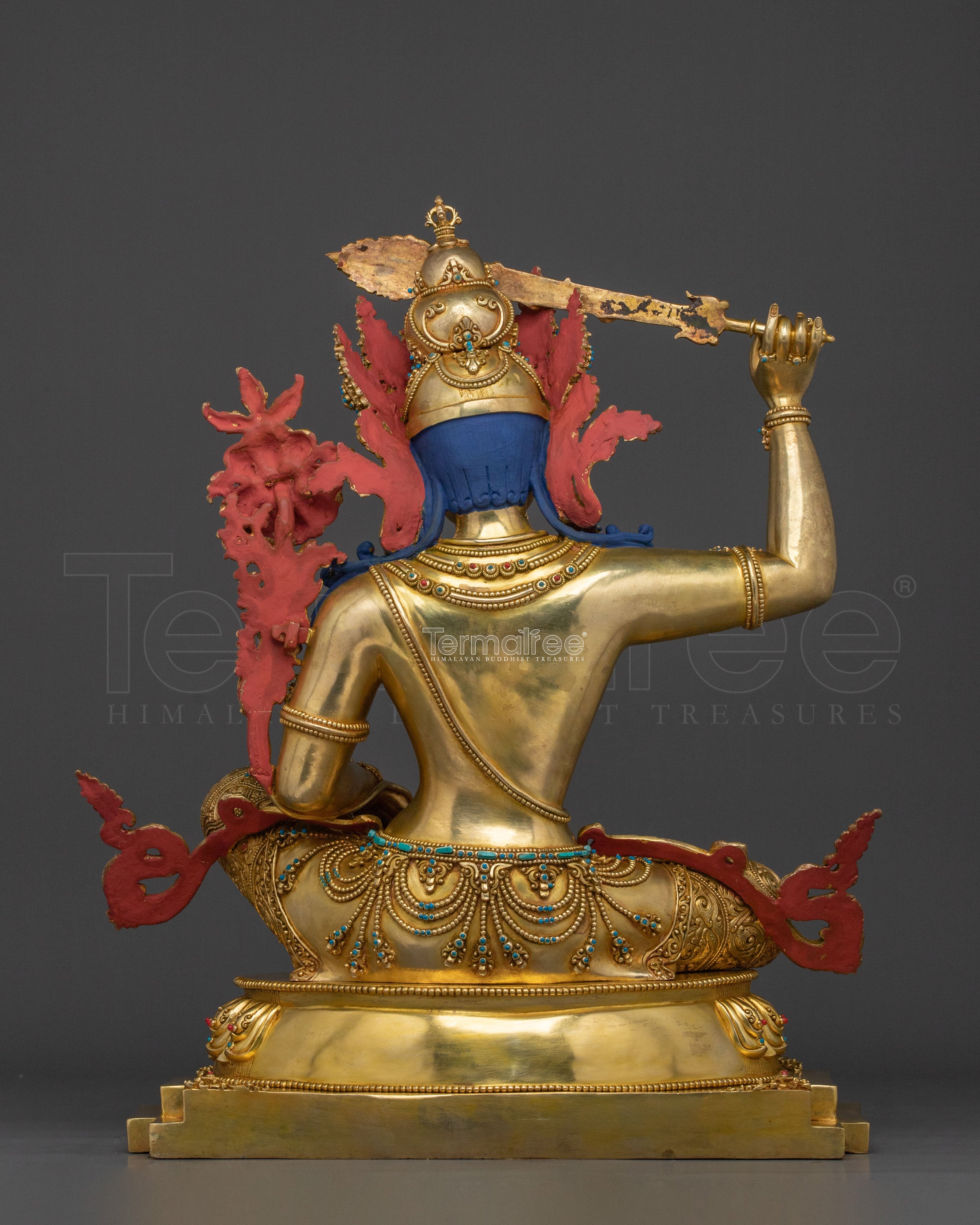 Traditional Manjushri Statue | Bodhisattva of Wisdom
