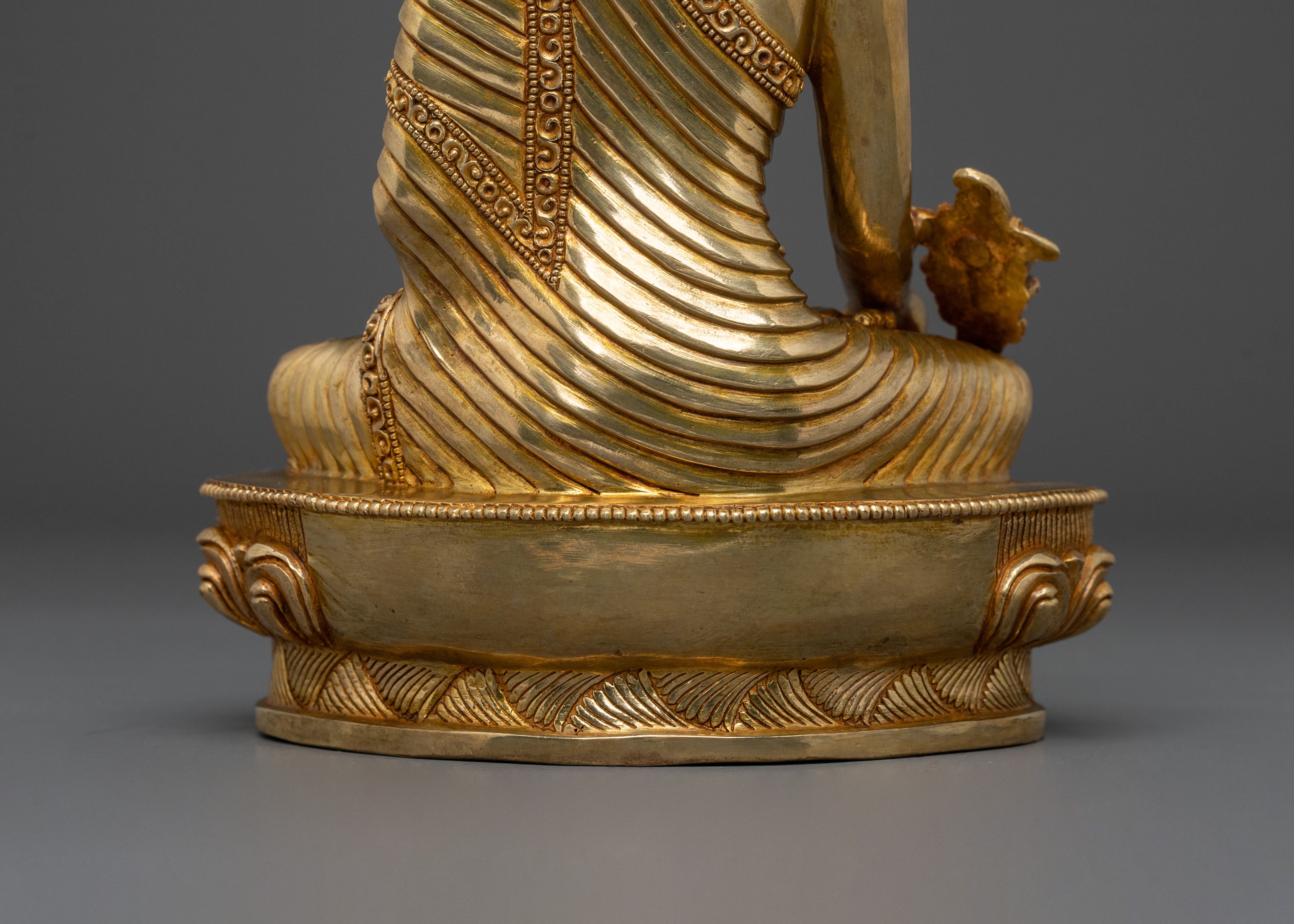 Tibetan Statue of Medicine Buddha | Buddha of Healing & Compassion