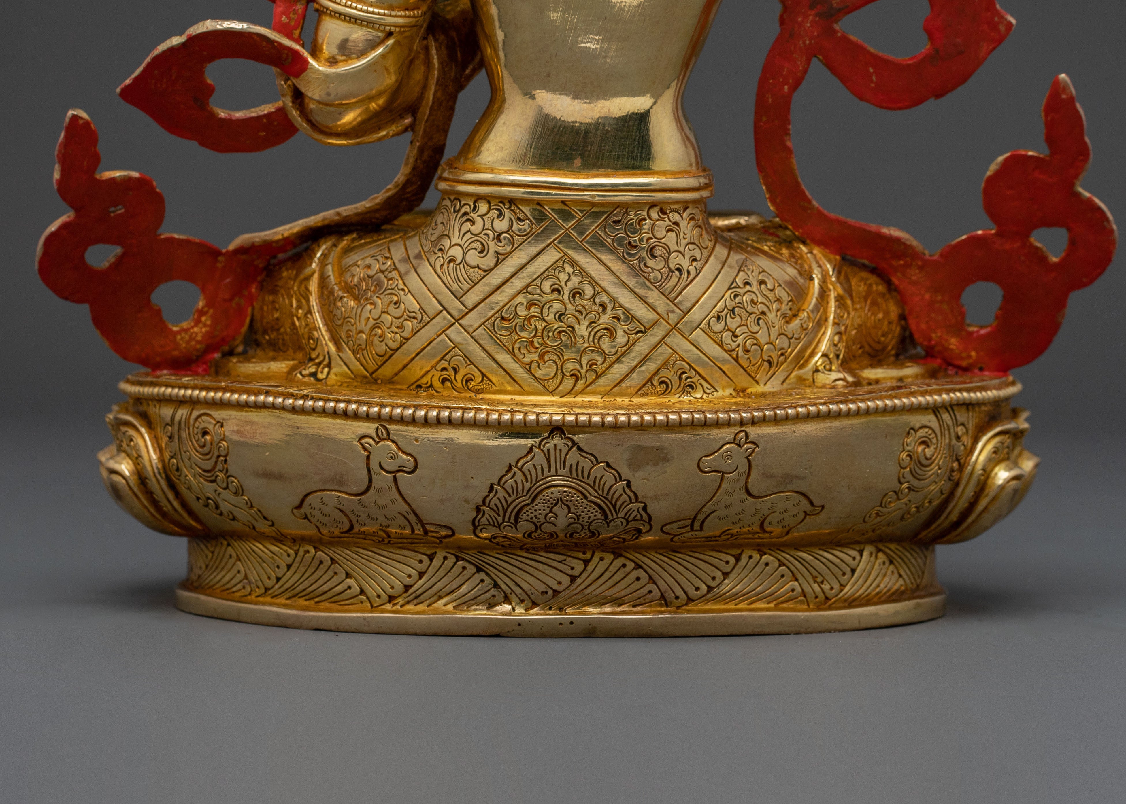 Manjushri Statue of Supreme Wisdom | 24K Gold Glided