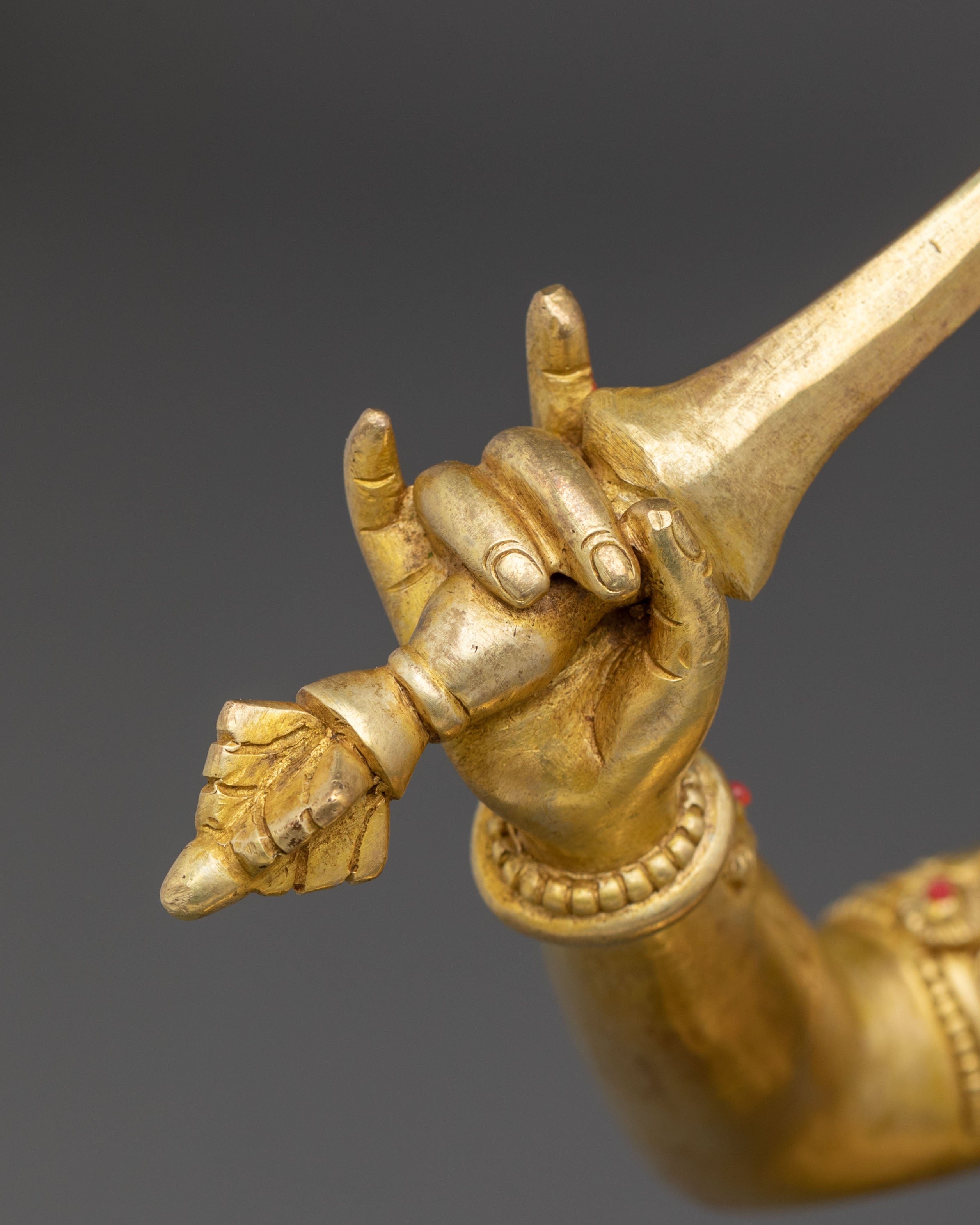 Manjushri Statue | Tibetan Bodhisattva Figurine