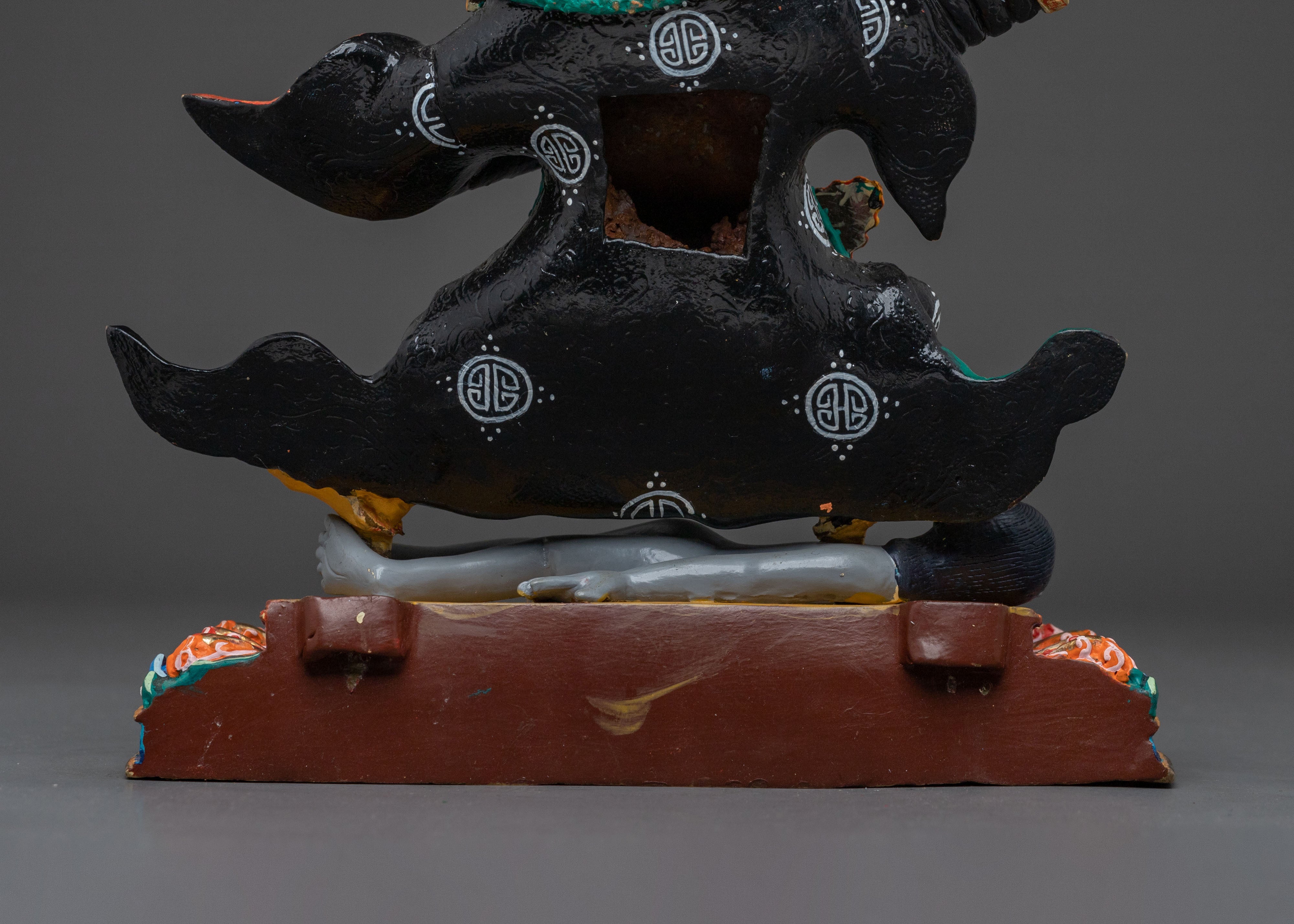 Sacred Mahakala Bernakchen Sculpture