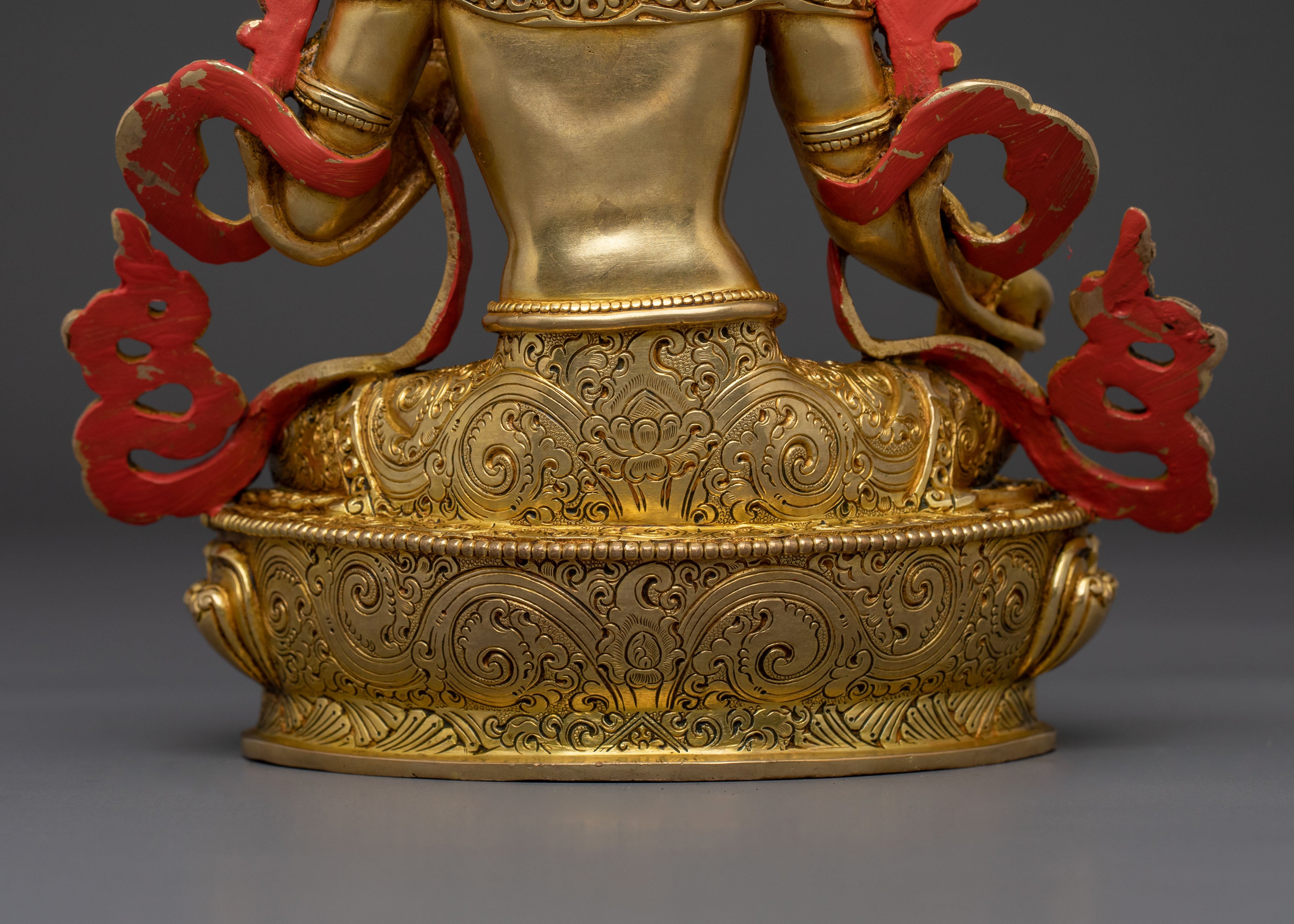 Green Tara Home Shrine Statue: Goddess of Compassion & Swift Blessings