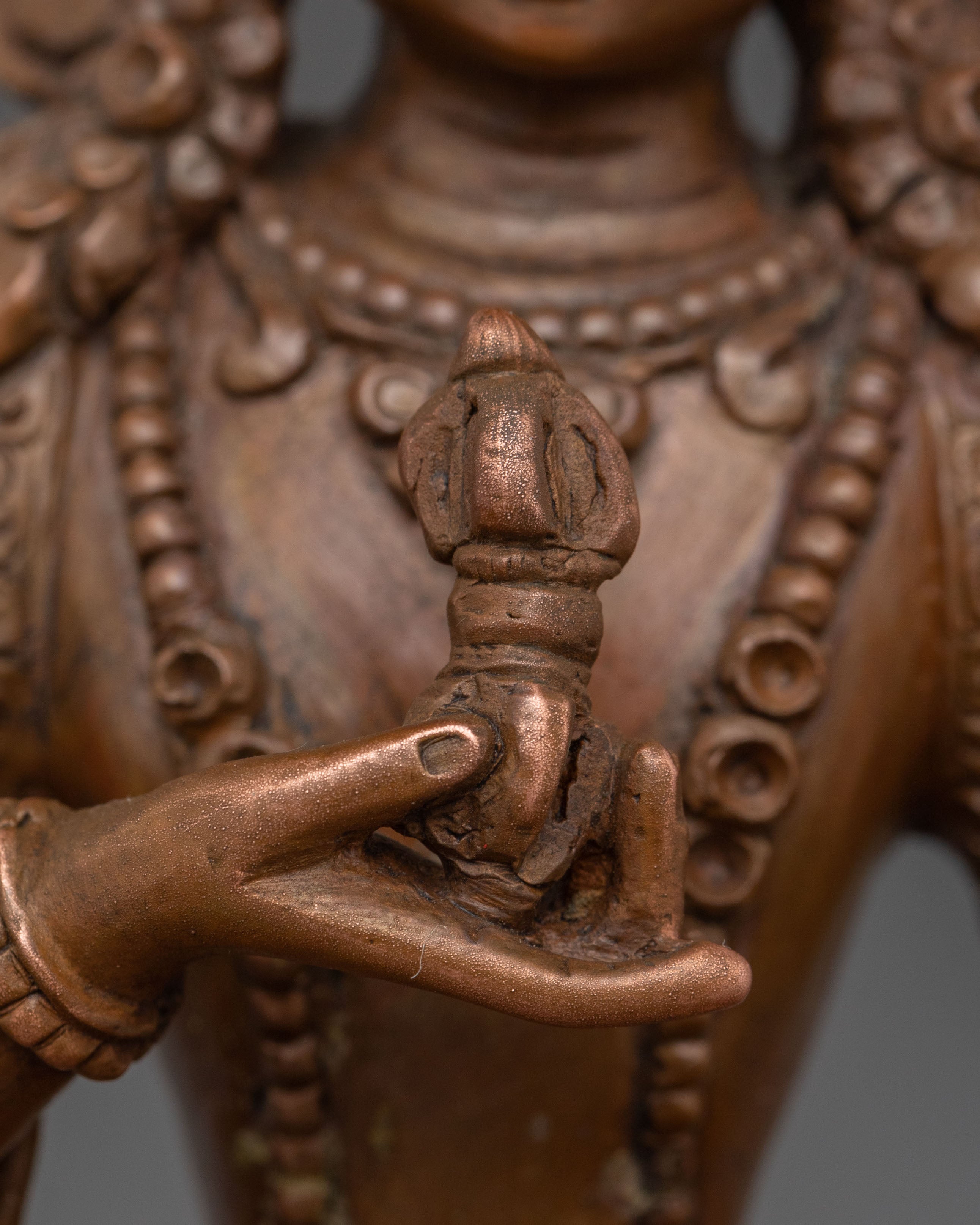 Vajrasattva Oxidized Statue | Purification Deity