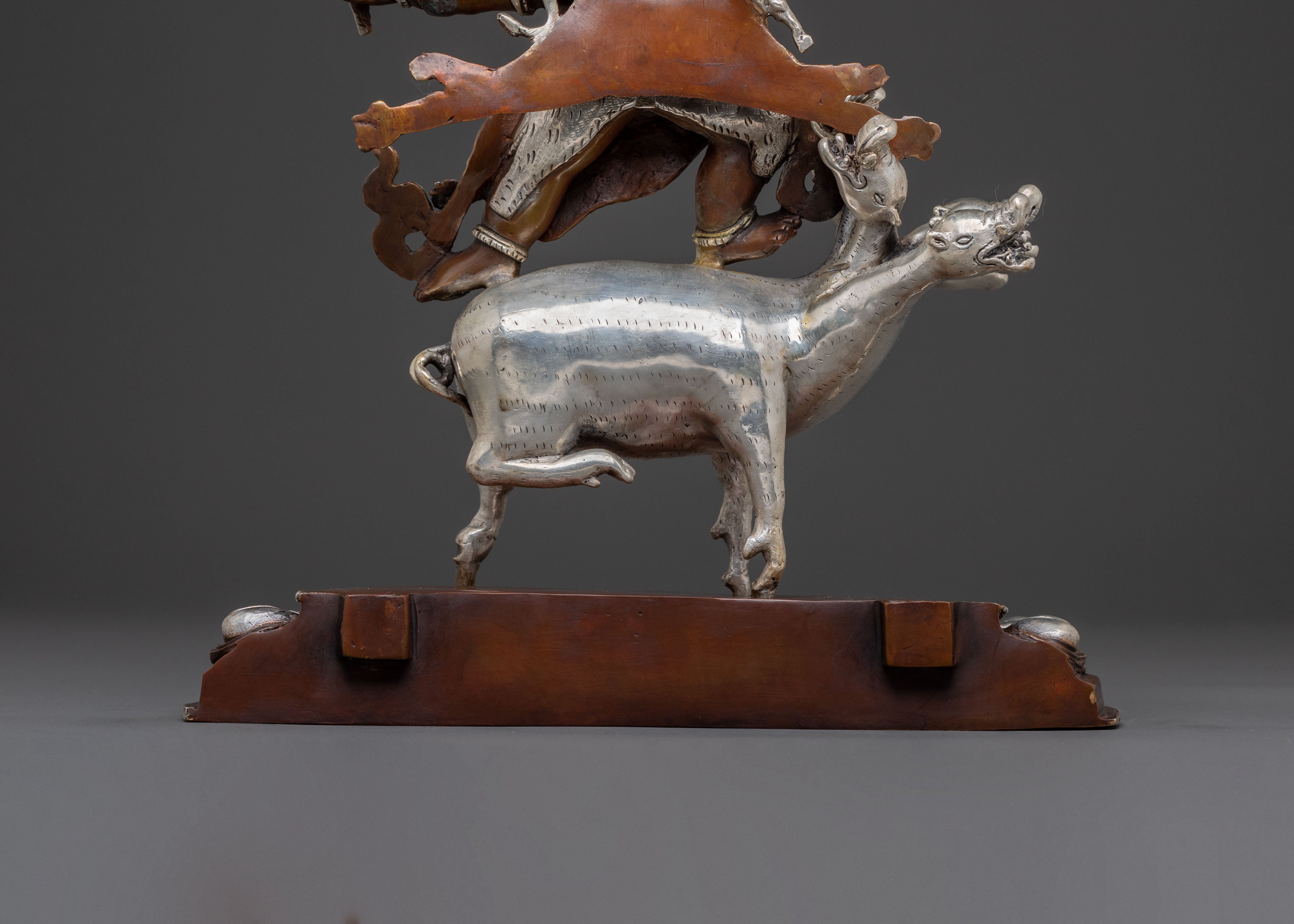 Dorje Gotrab Statue – Oxidized Copper Craft