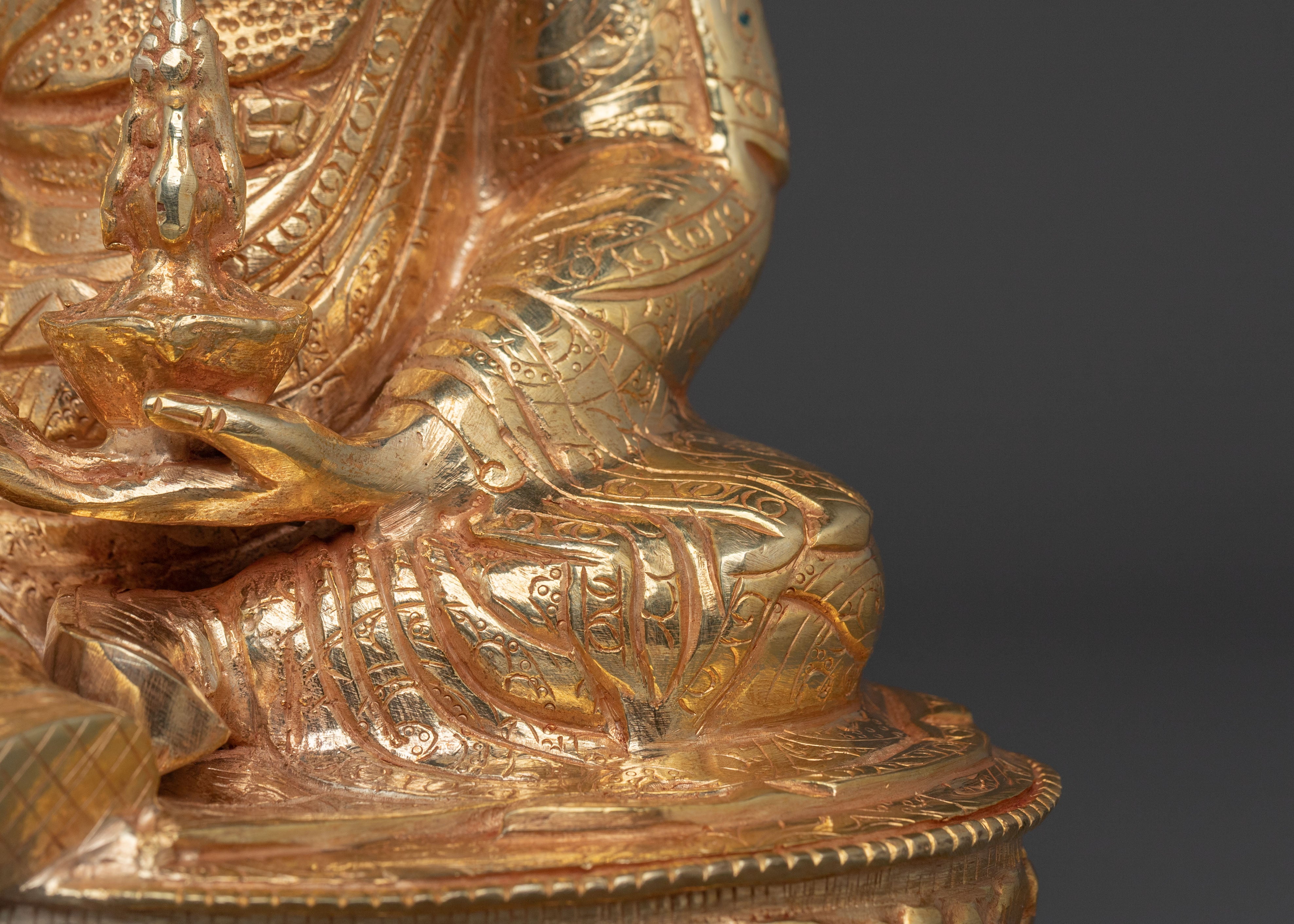 Guru Rinpoche Sacred Statue | Lotus Born Master