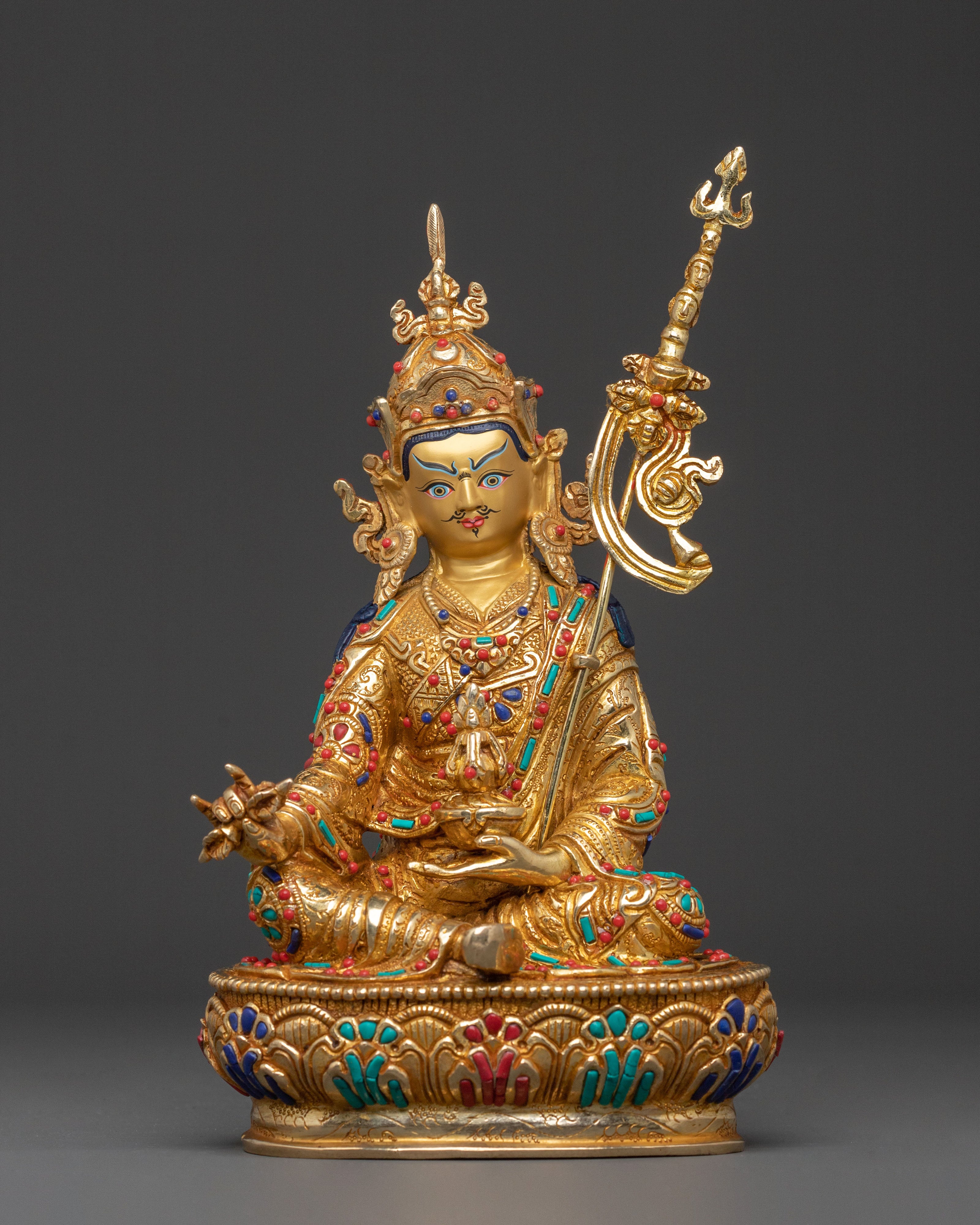 Guru Rinpoche Majestic Statue | Dharma Decor